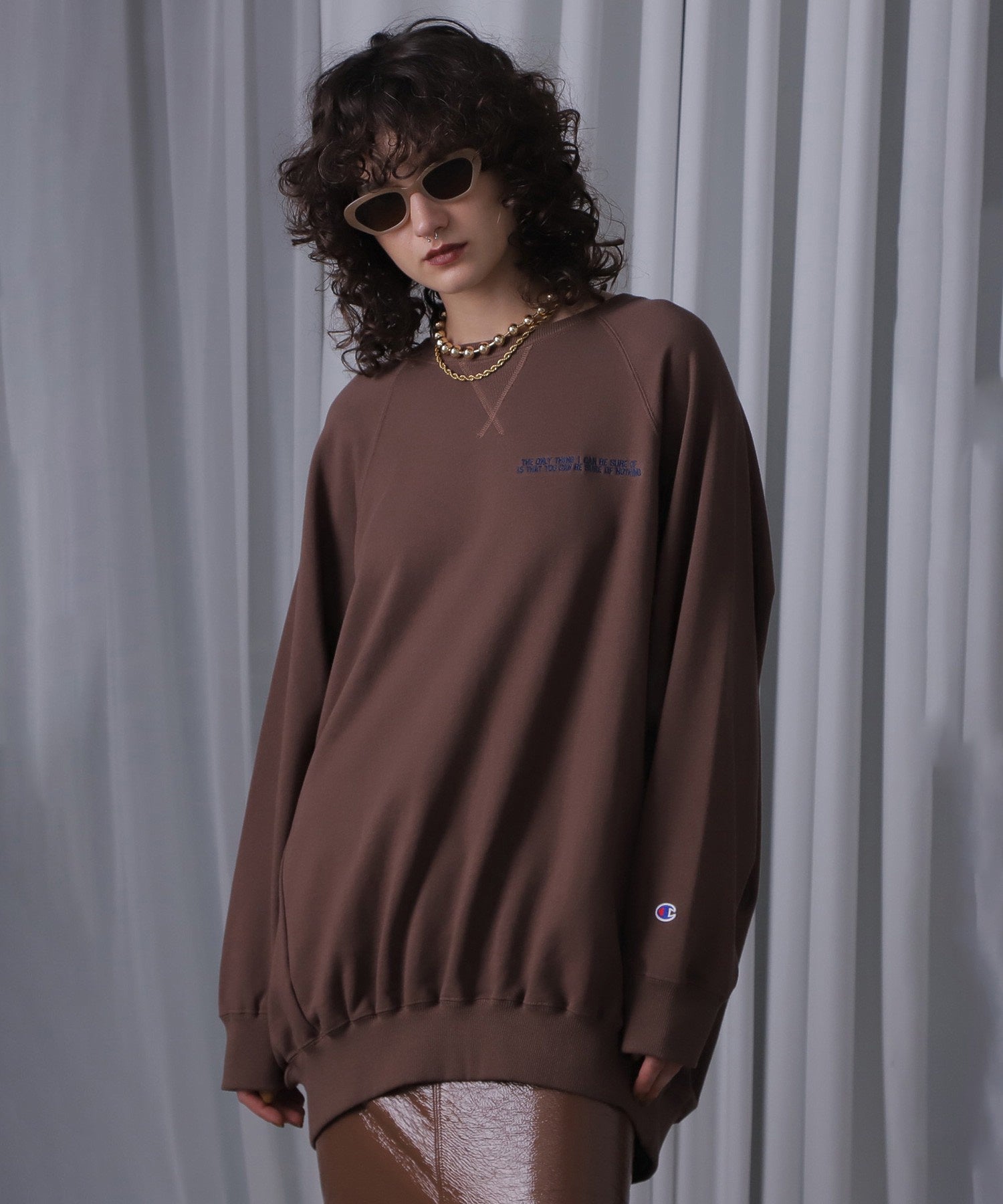 <Champion別注>ビッグスウェット