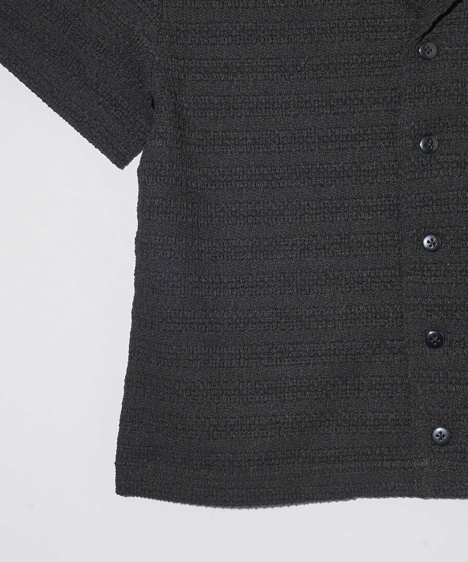 OPEN COLLAR COMPACT SHIRT