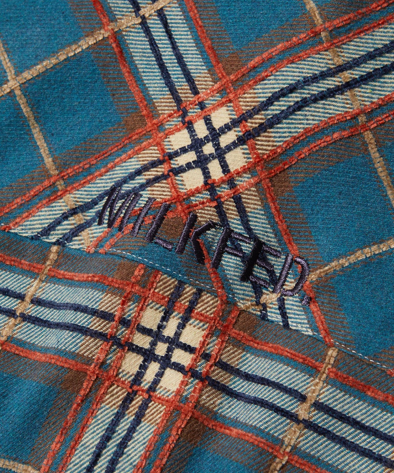 LOGO PLAID SHIRT