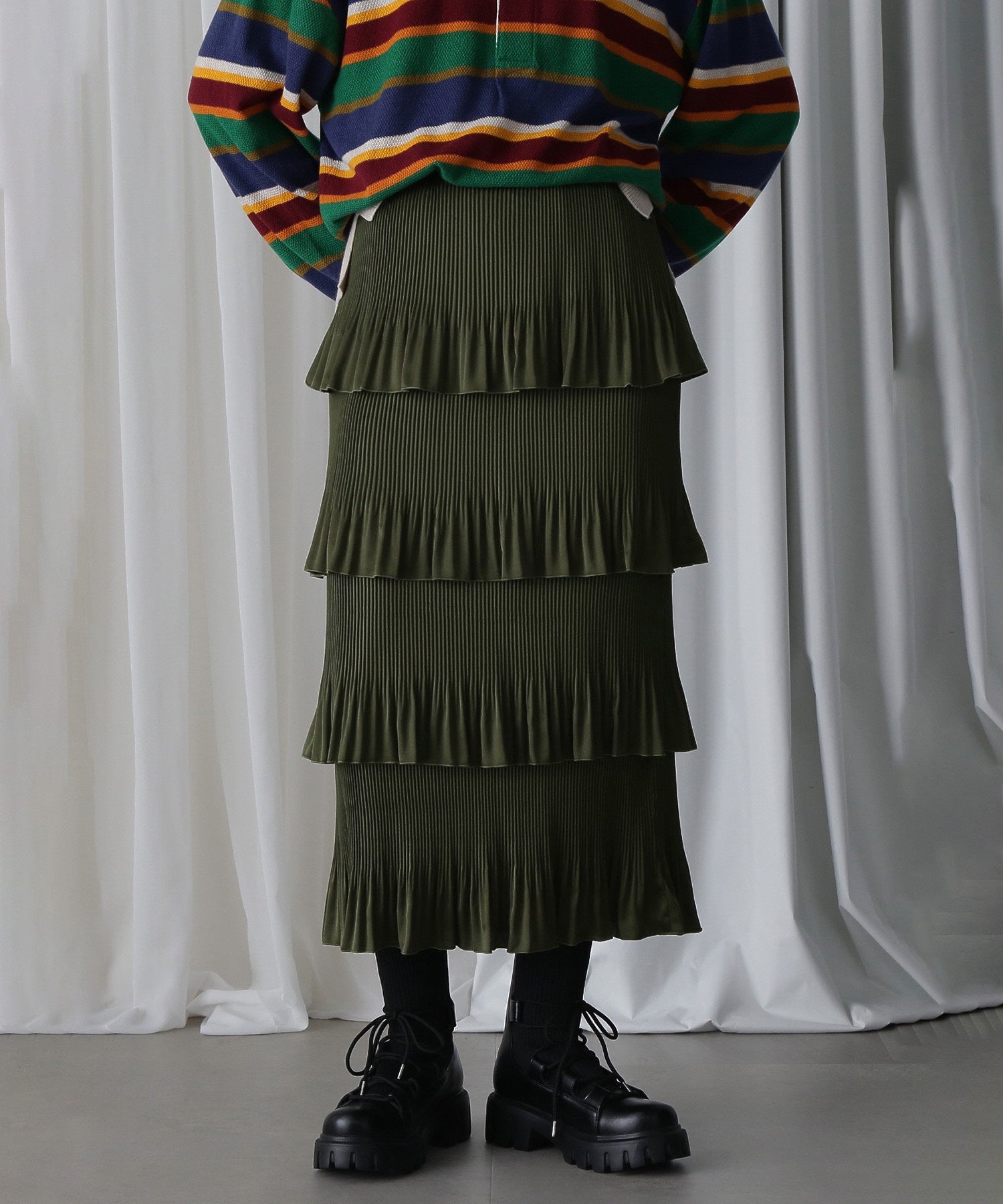 TIERED SKIRT