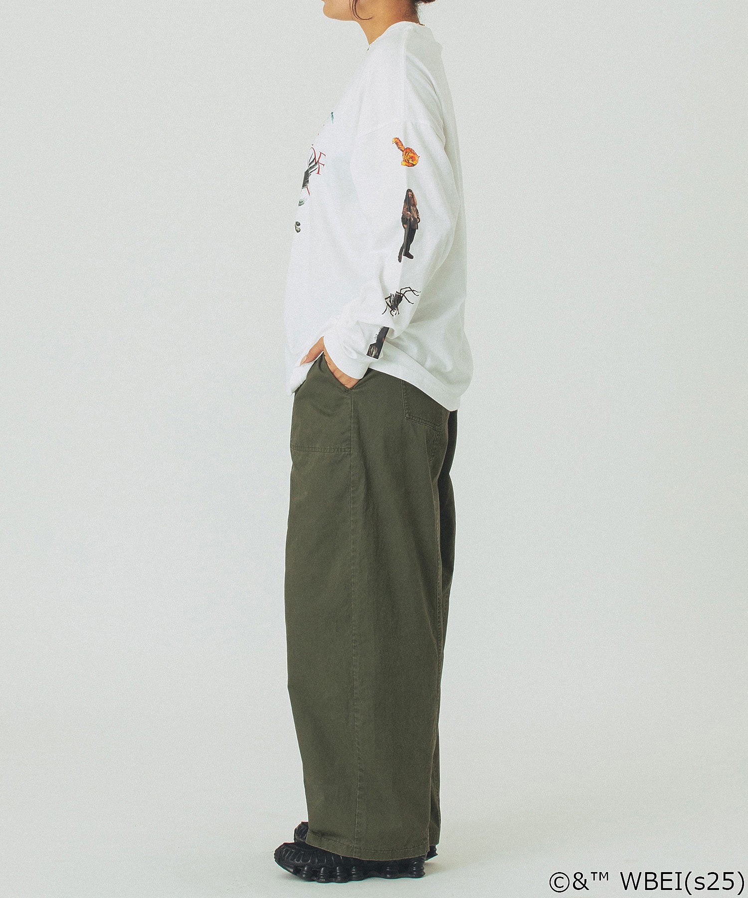 model:168cm 着用サイズ:S