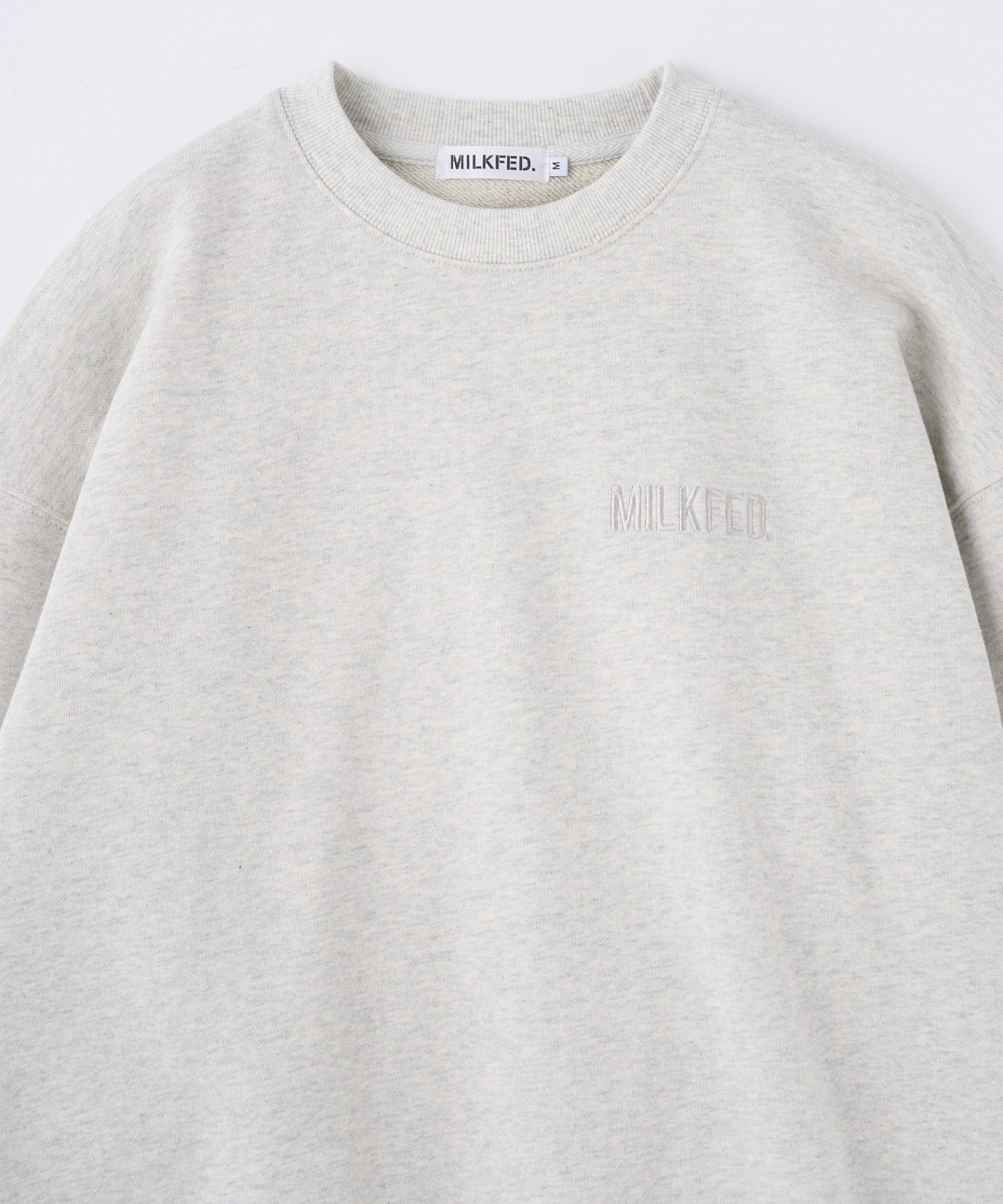 FLOWER ELBOW PATCH SWEAT TOP