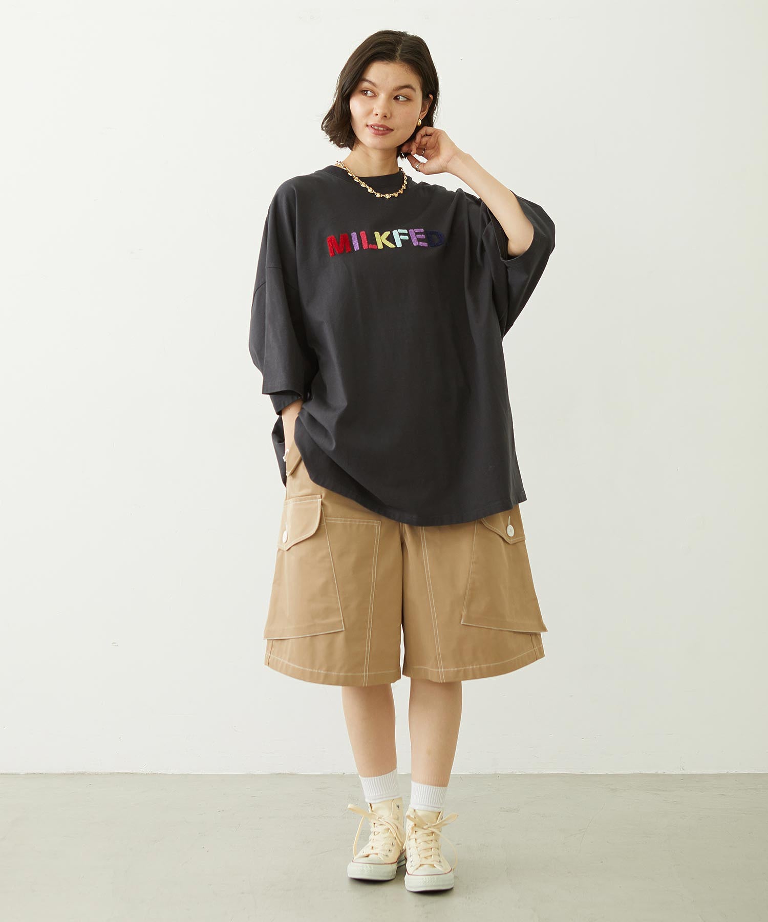 BIG POCKET CARGO HALF SHORTS