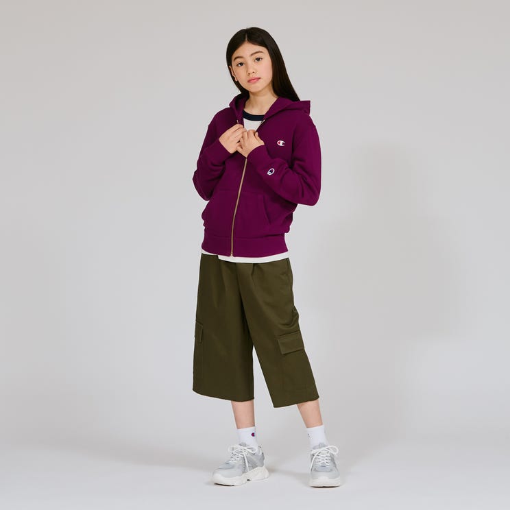 ZIP HOODED SWEATSHIRT