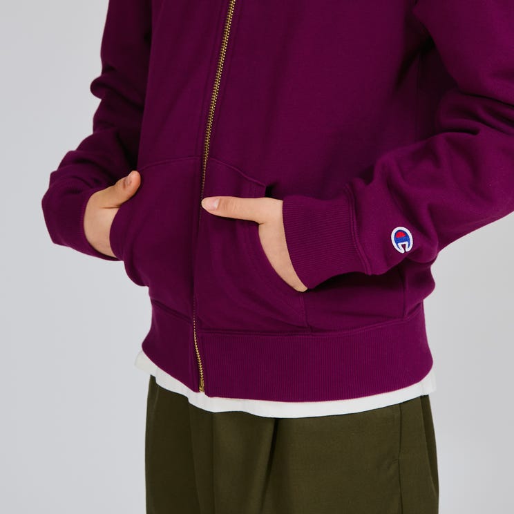 ZIP HOODED SWEATSHIRT
