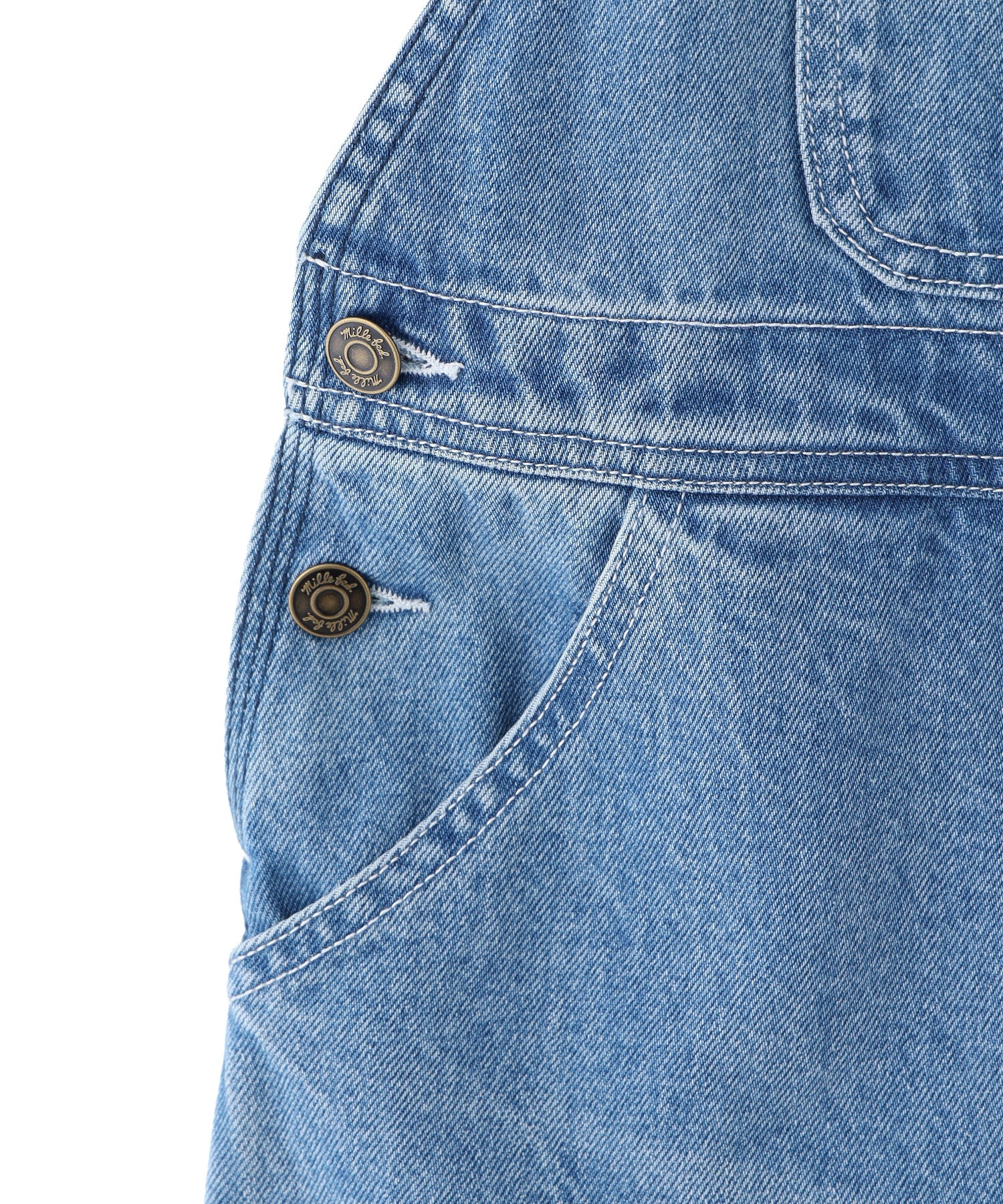 PATCH SALOPETTE SKIRT