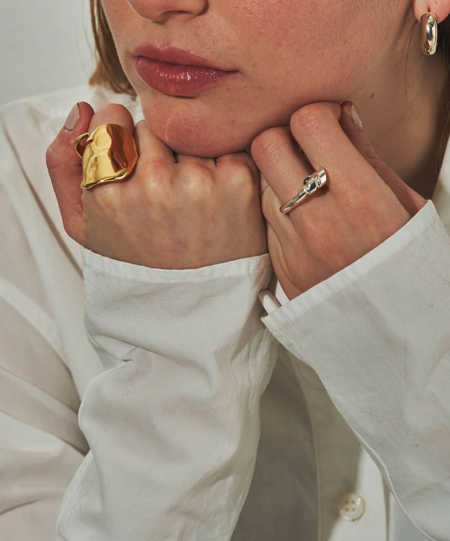 loni/BENJAMIN ASYMMETRY RING