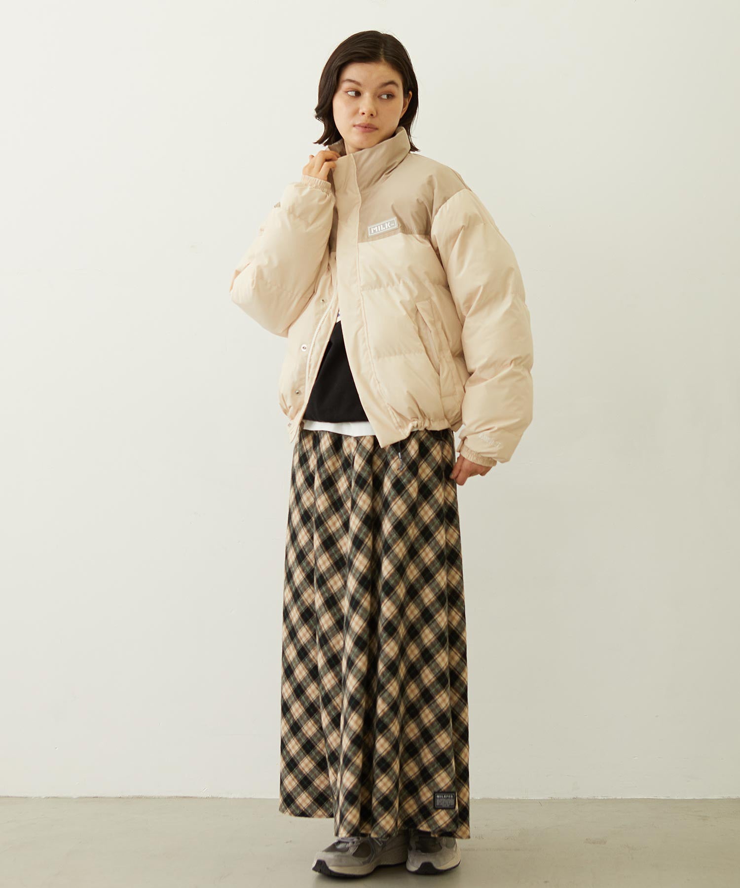 BAR PATCH PUFFER JACKET