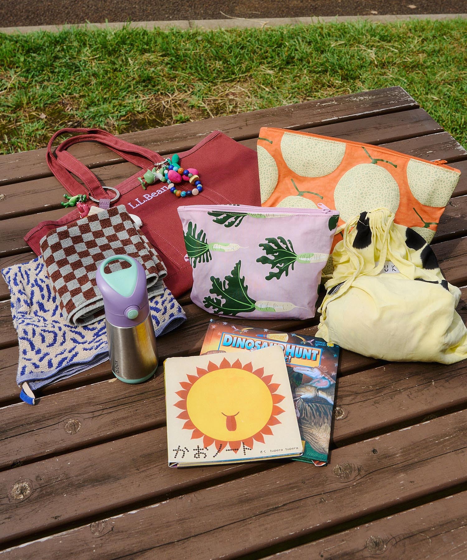 【ROSE BUD別注】L.L. Bean/GROCERY TOTE BAG
