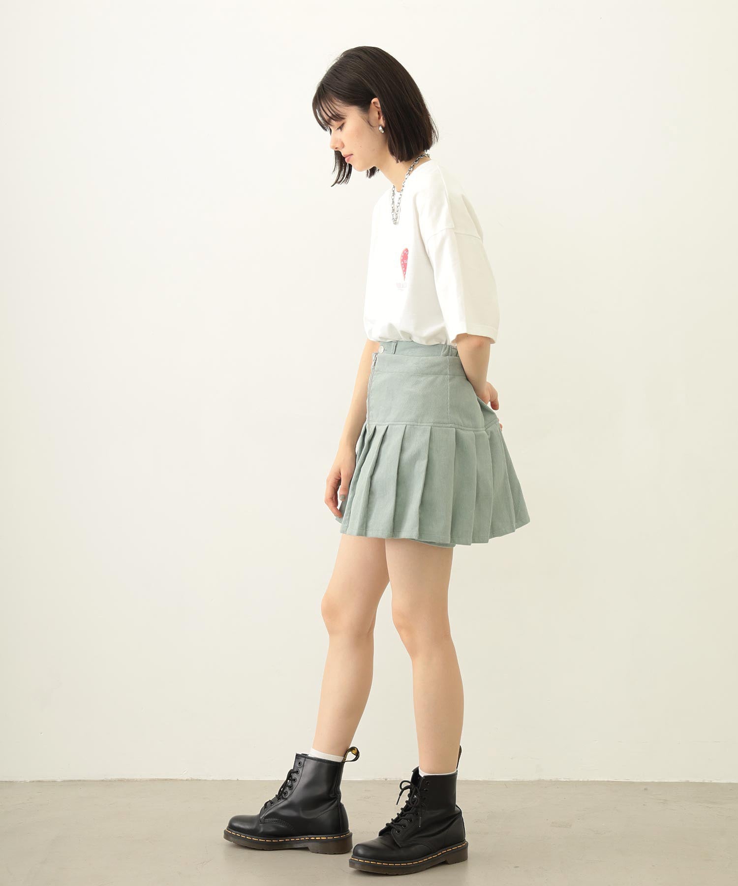 LAYERED CULOTTE SKIRT
