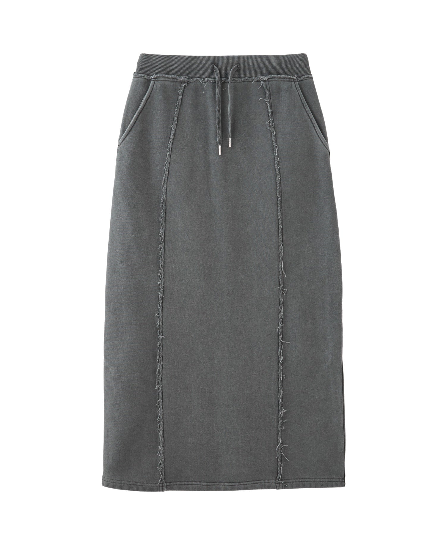 FADED SWEAT LONG SKIRT