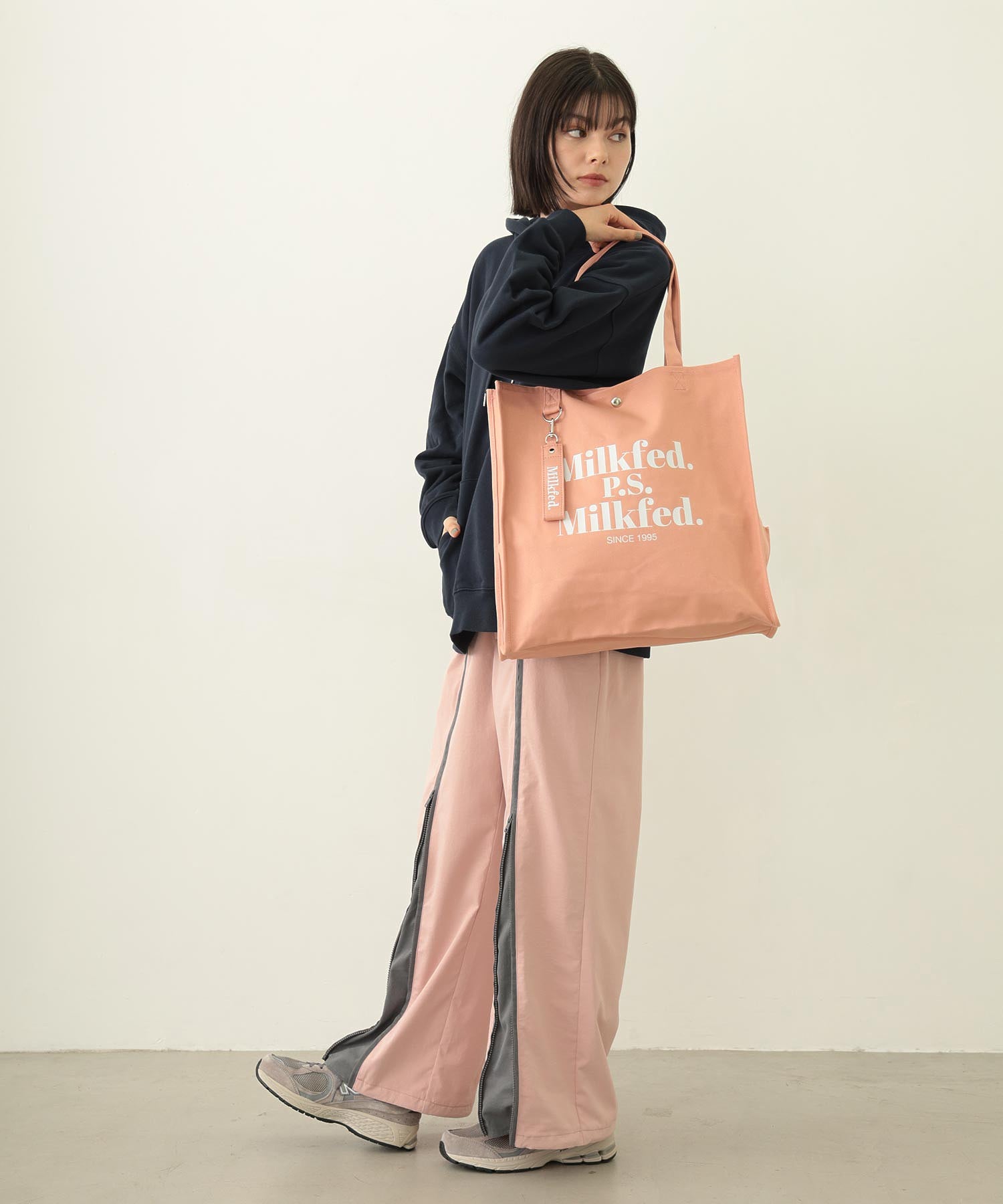 DIDONE LOGO BIG TOTE MILKFED.