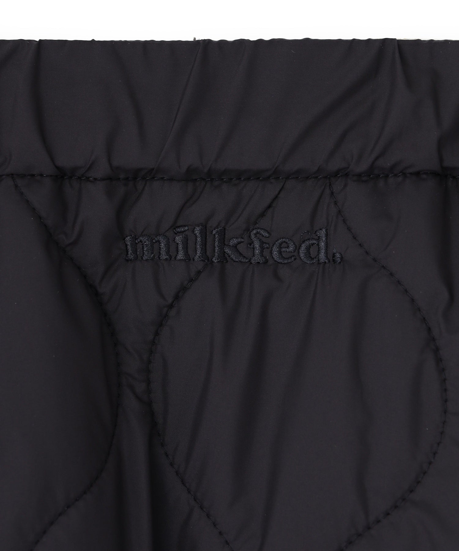 QUILTED FLARED SKIRT