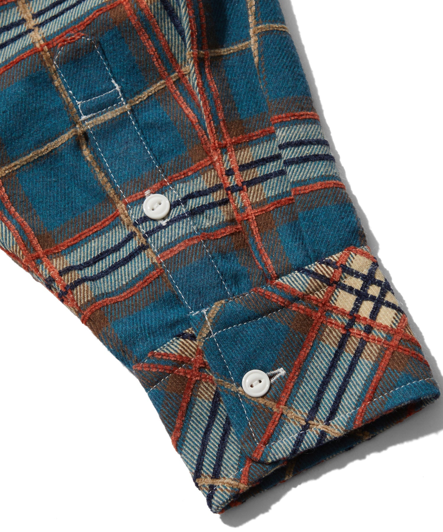 LOGO PLAID SHIRT