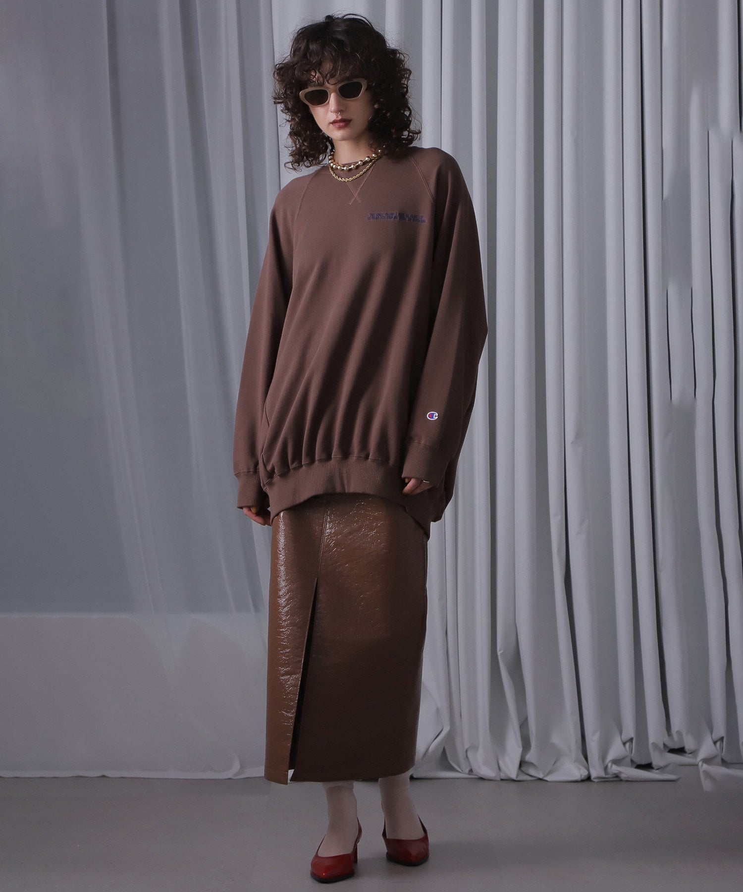 <Champion別注>ビッグスウェット