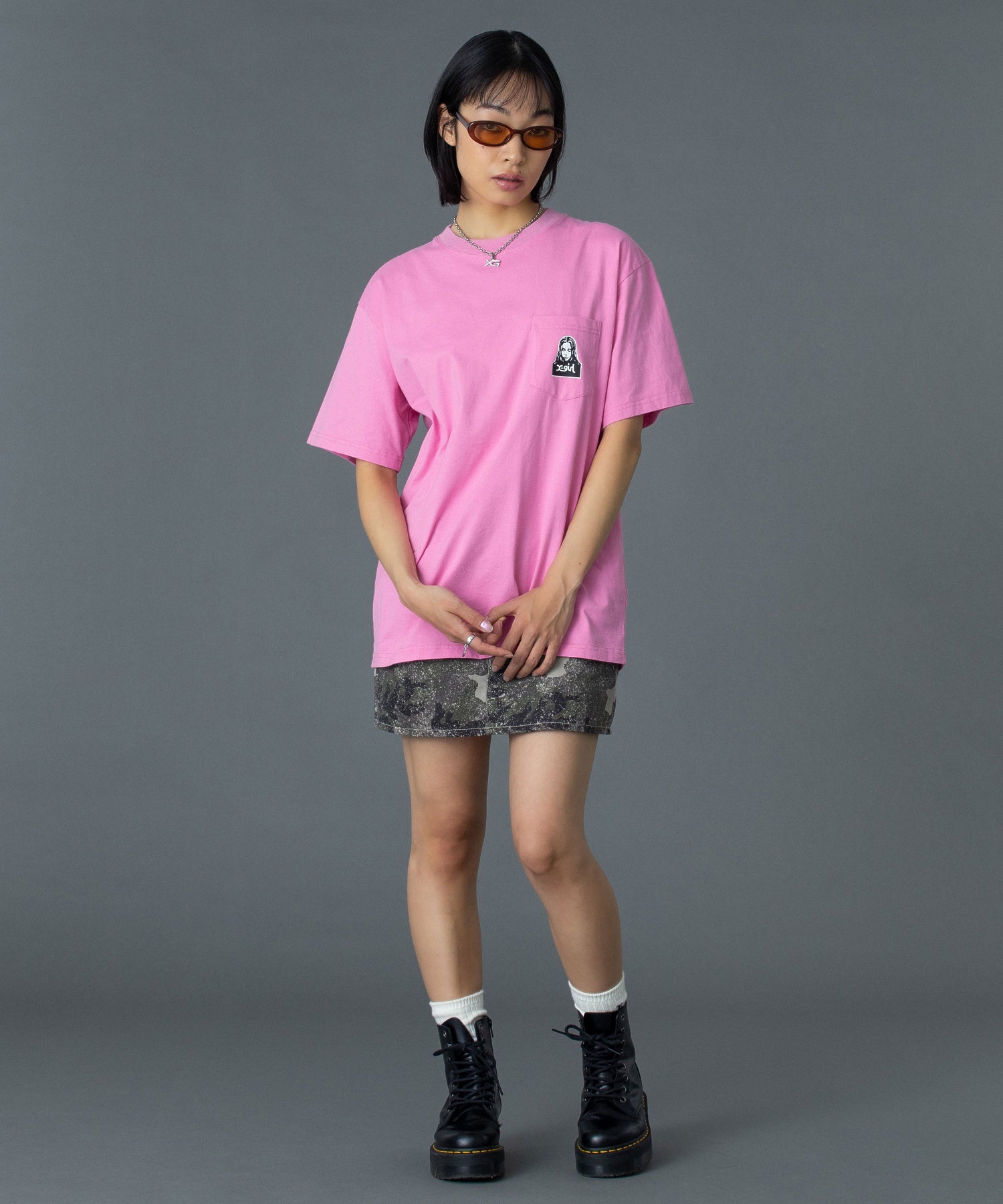 FLAP POCKET MINI SKIRT