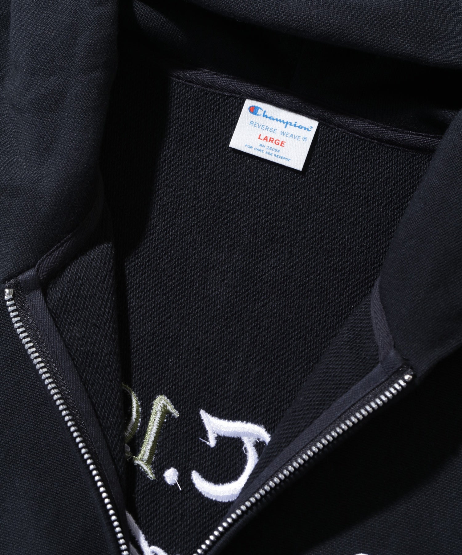 XLARGE×Champion ZIP UP HOODED SWEATSHIRT