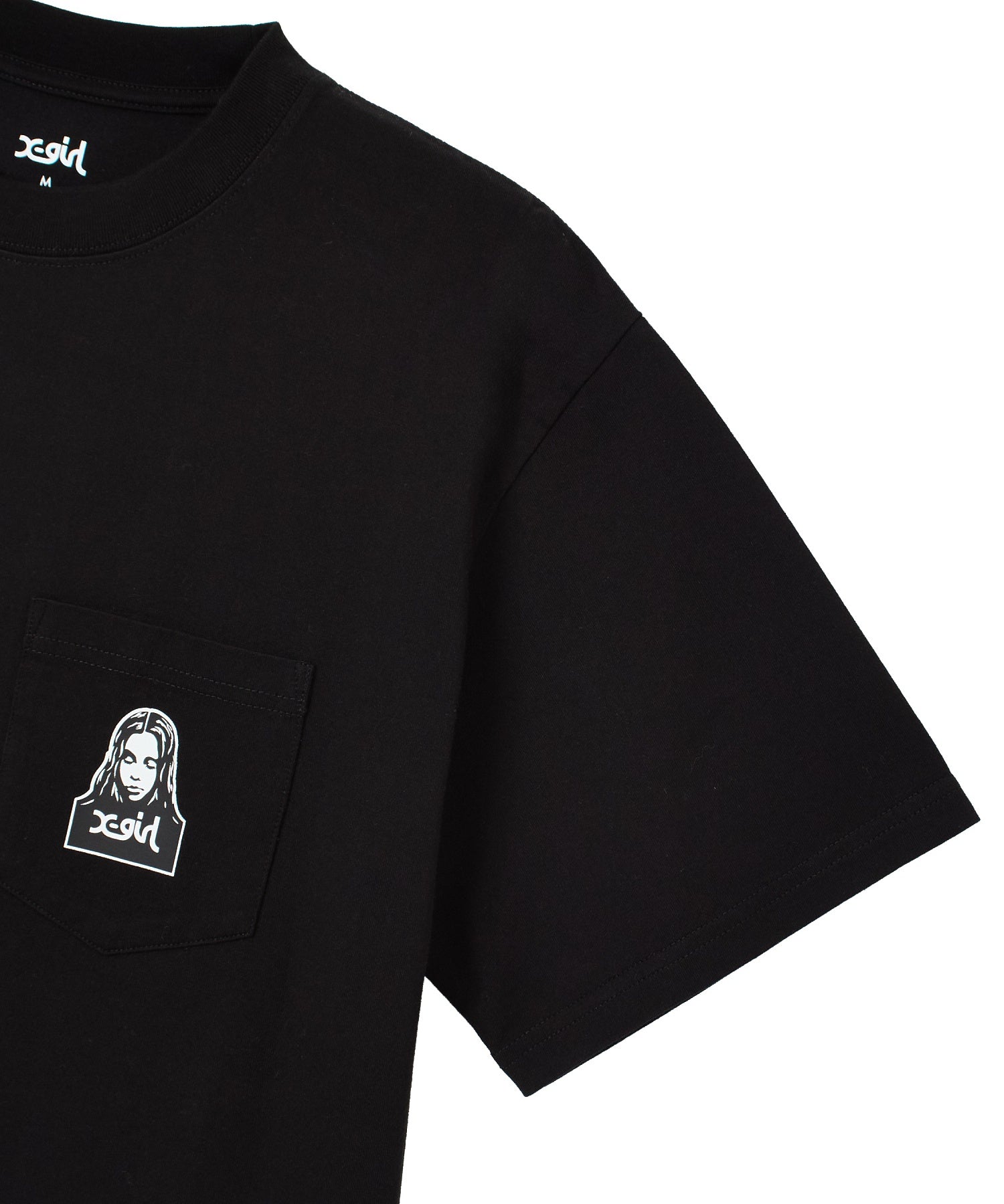 FACE AND WORDS POCKET S/S TEE