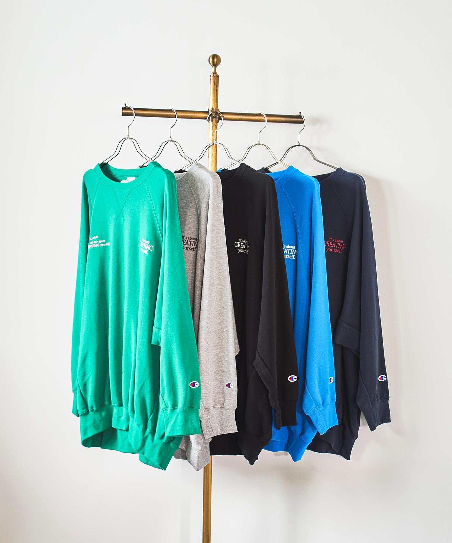【Champion別注】ROSE BUD×Champion BIG SWEAT