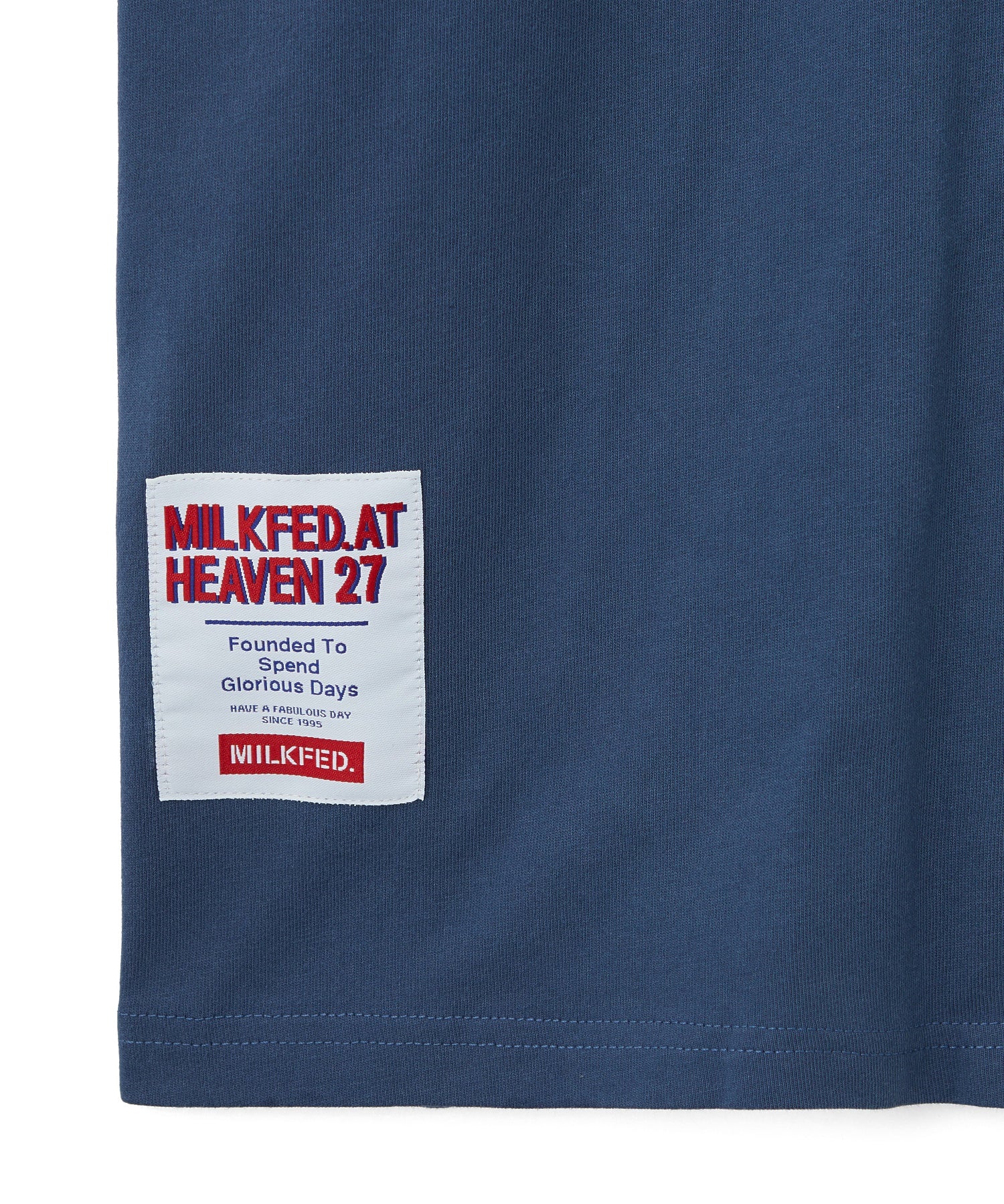 MILKFED.×CHAMPION LAYER LOGO BIG TEE