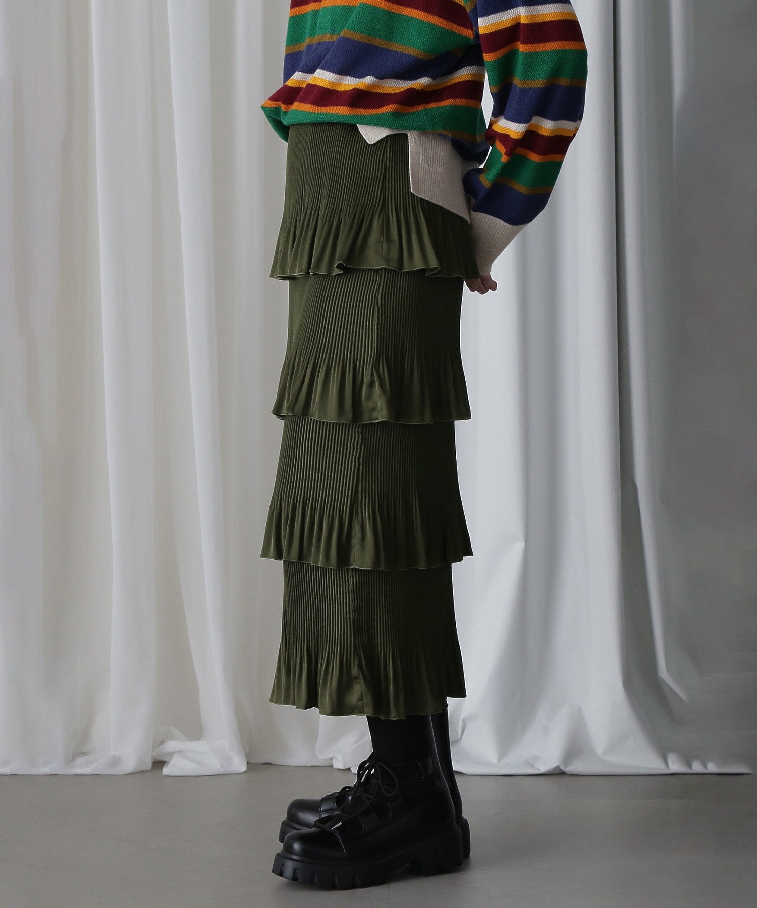 TIERED SKIRT