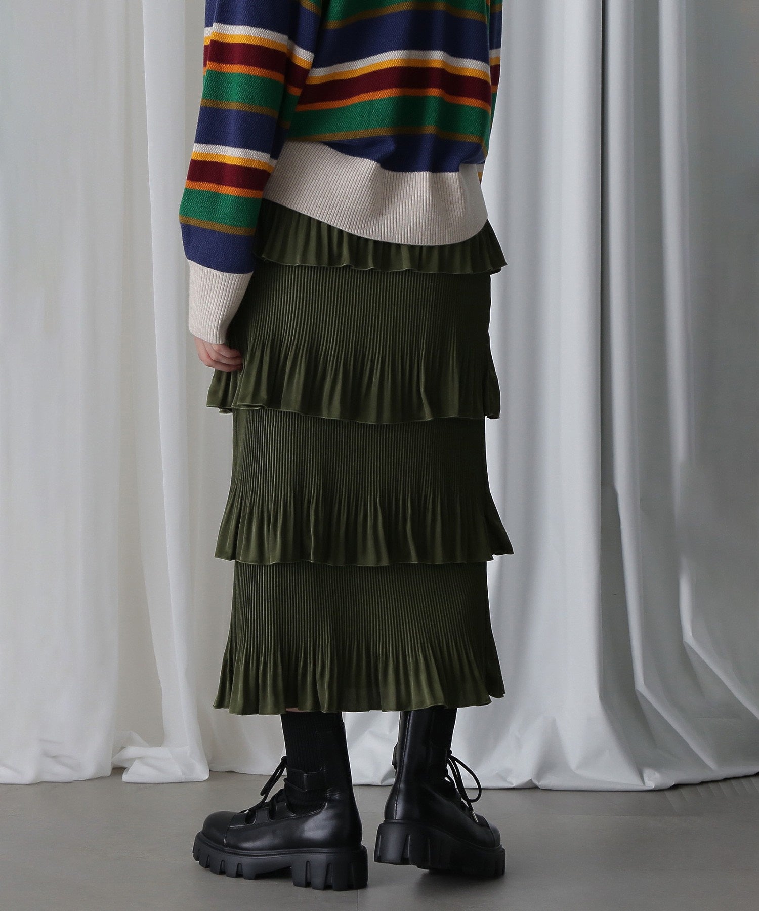 TIERED SKIRT