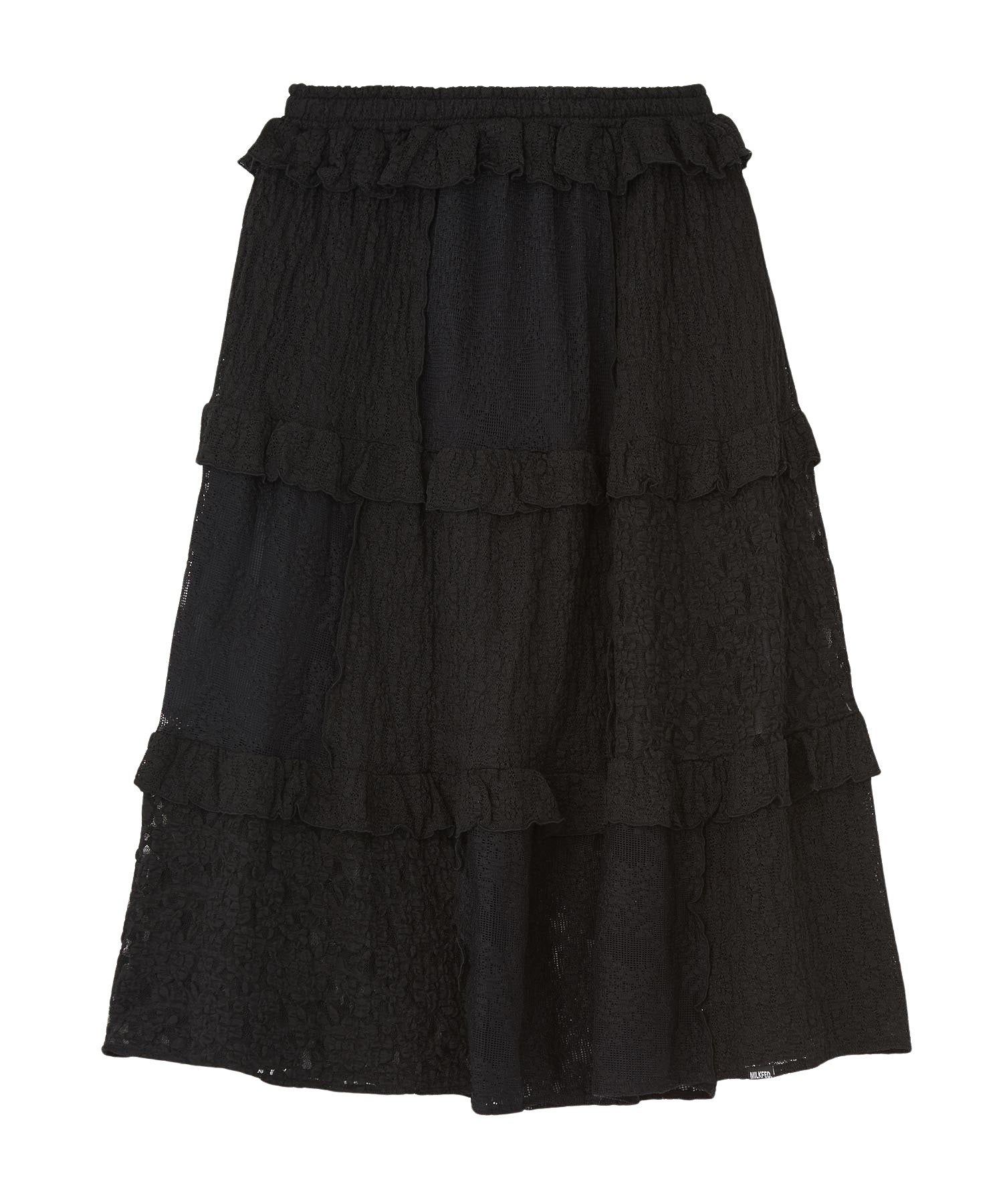 LACE FRILL DIRNDL SKIRT