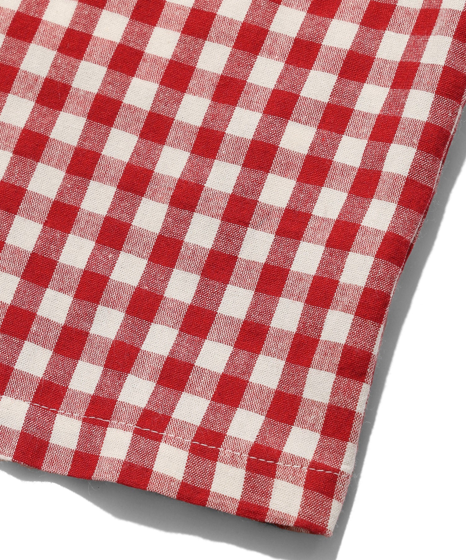 TRIMMED GINGHAM CHECK SHIRT