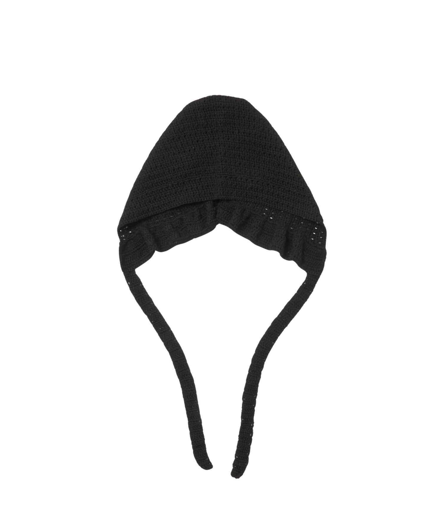 FRILL KNIT BONNET