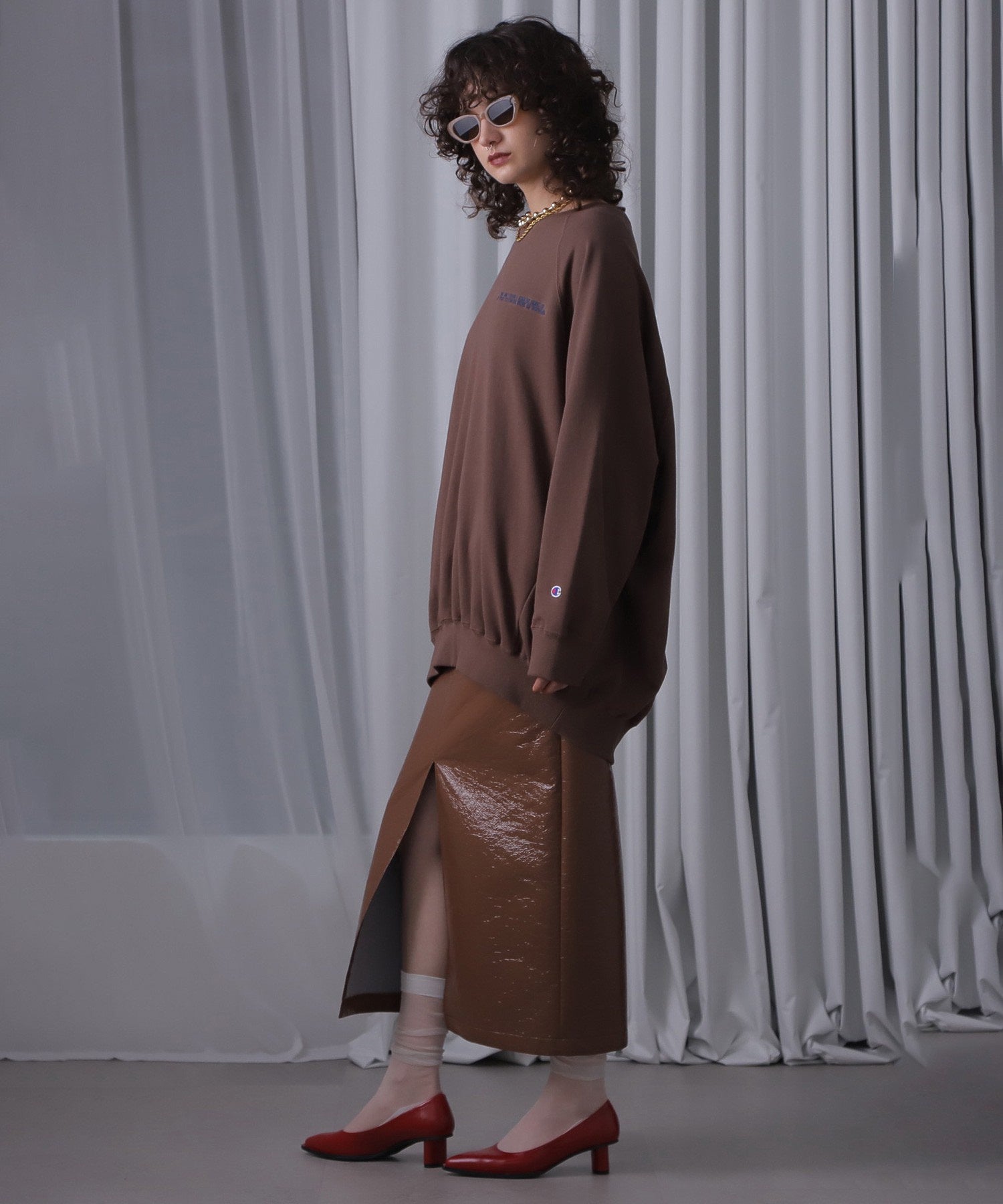 <Champion別注>ビッグスウェット