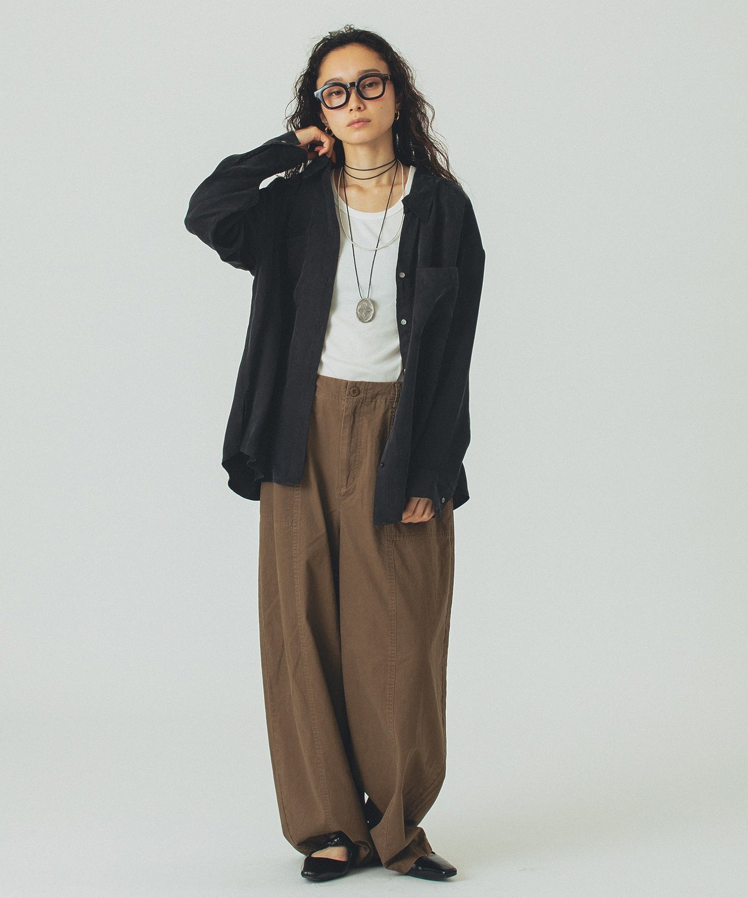 model:161cm 着用サイズ:M