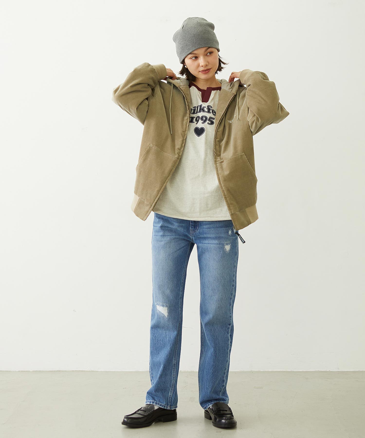 REVERSIBLE ICING KNIT CAP