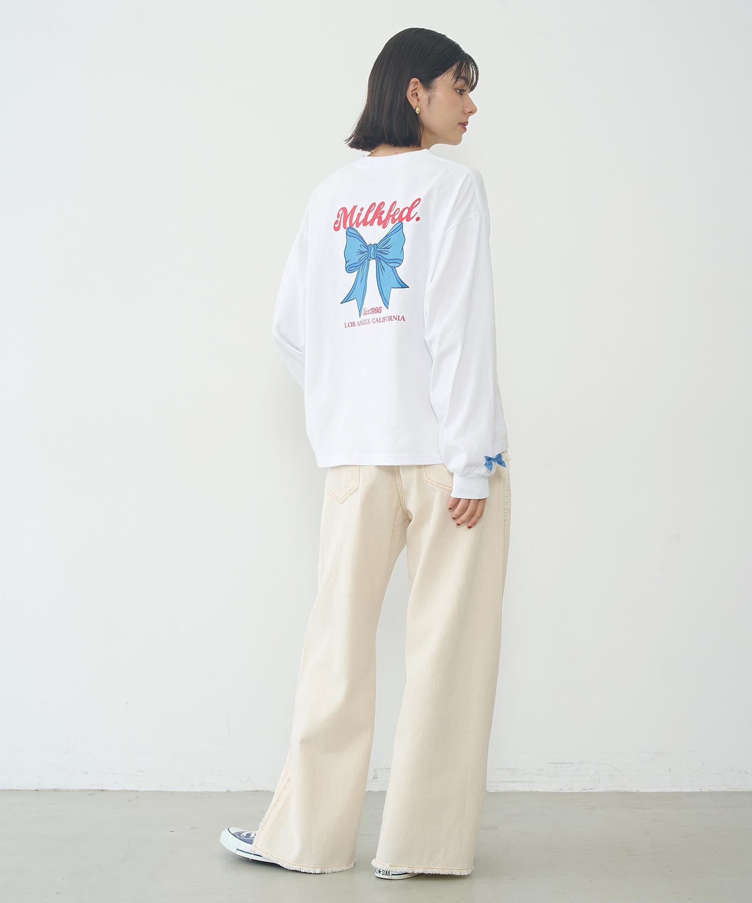 RIBBON WIDE L/S TEE