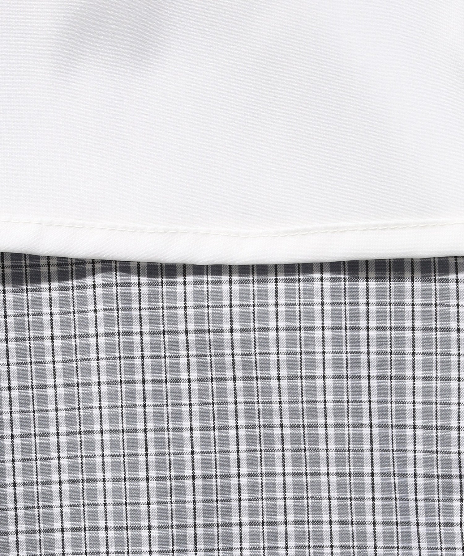 PLAID PATTERN LONG SKIRT