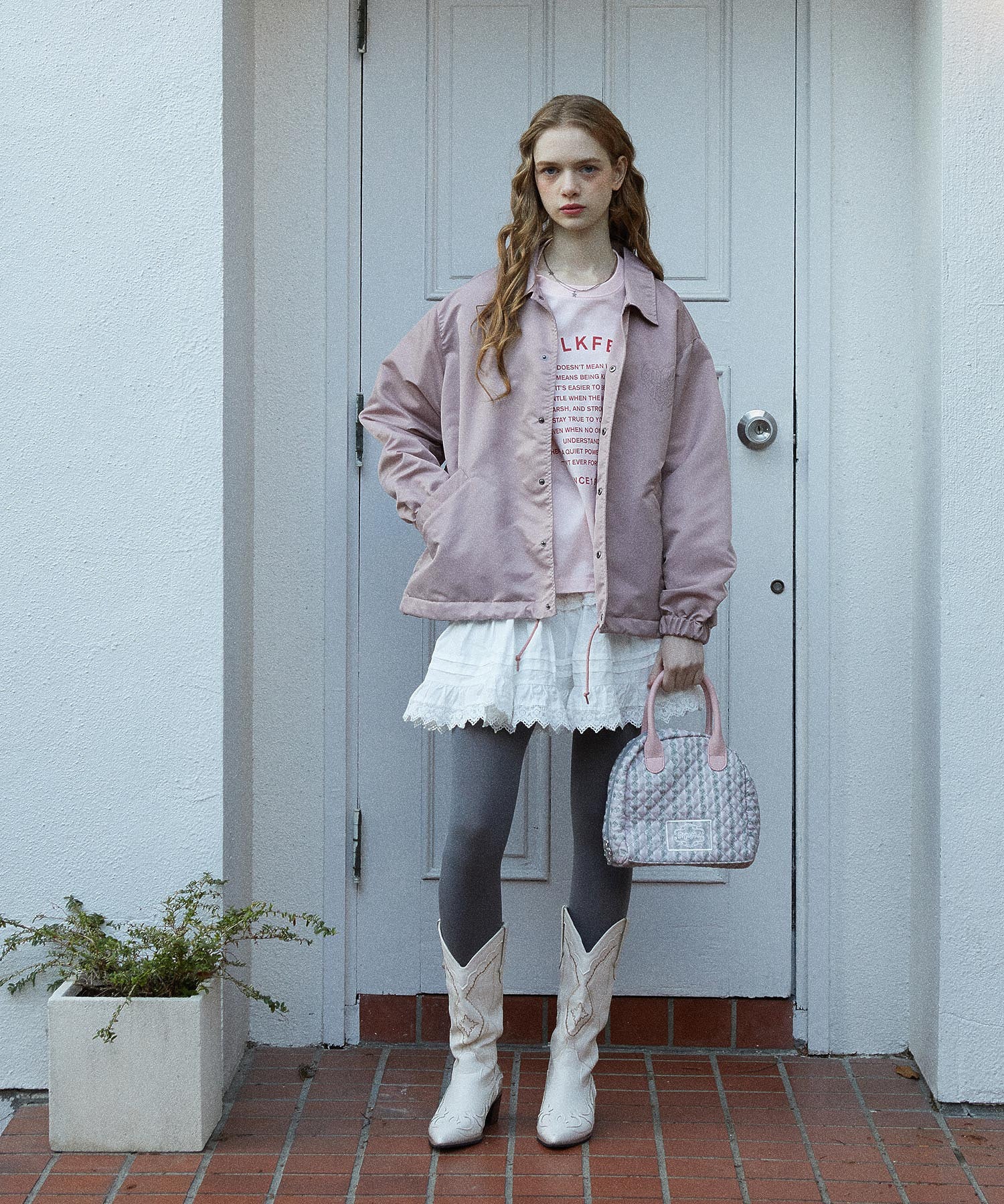 MELTY HEART COACH JACKET