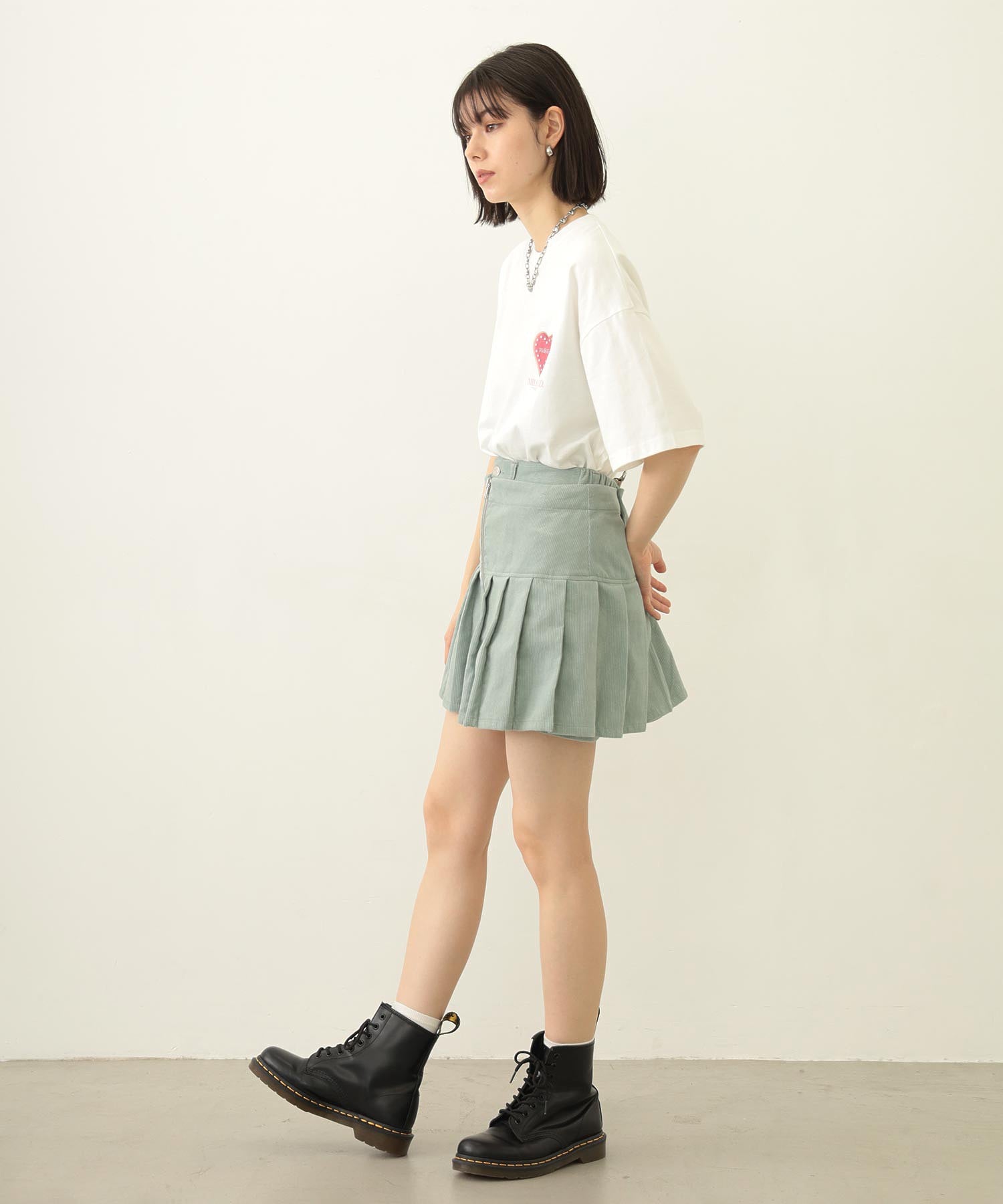 LAYERED CULOTTE SKIRT
