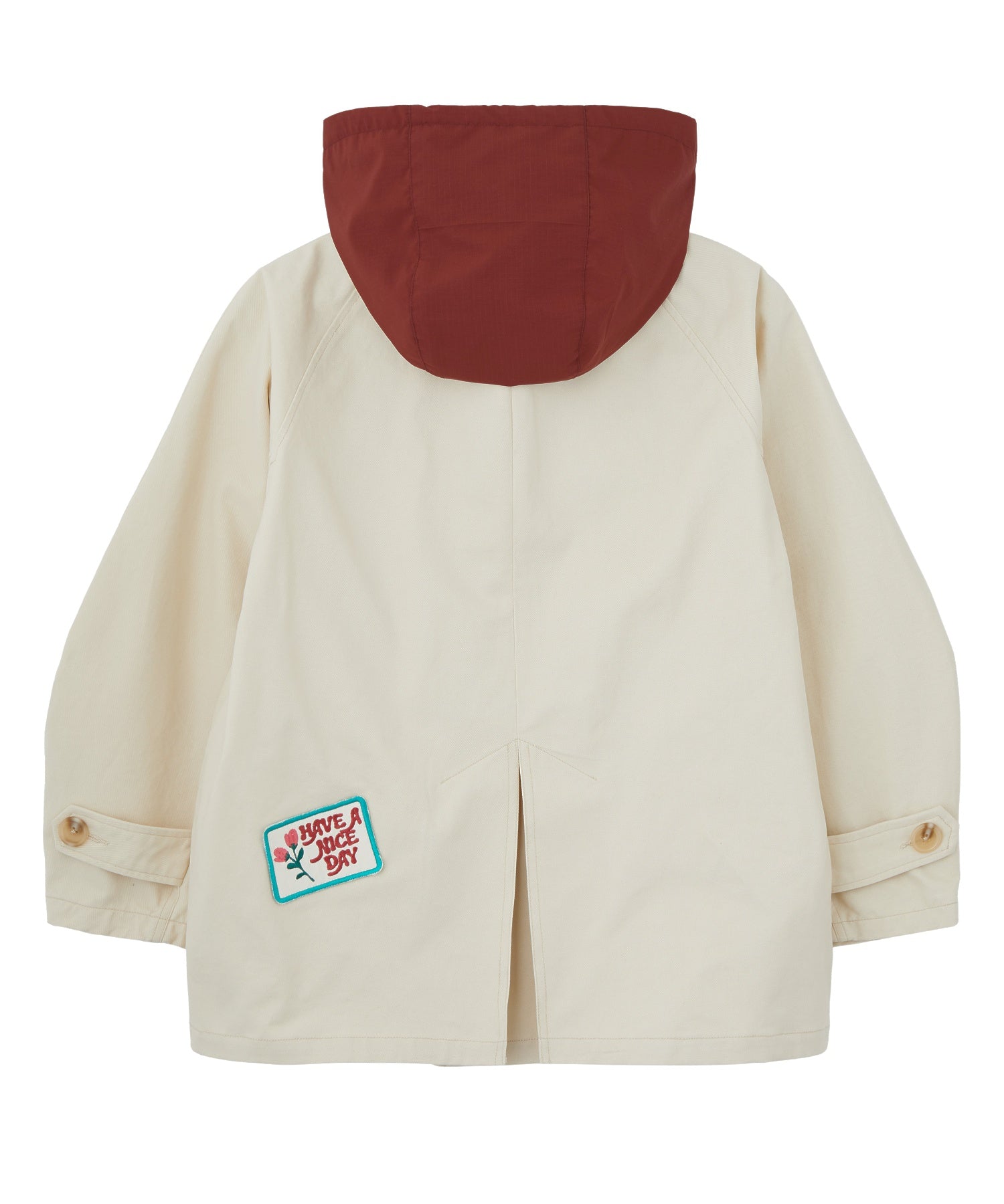 PATCH HOODED JACKET