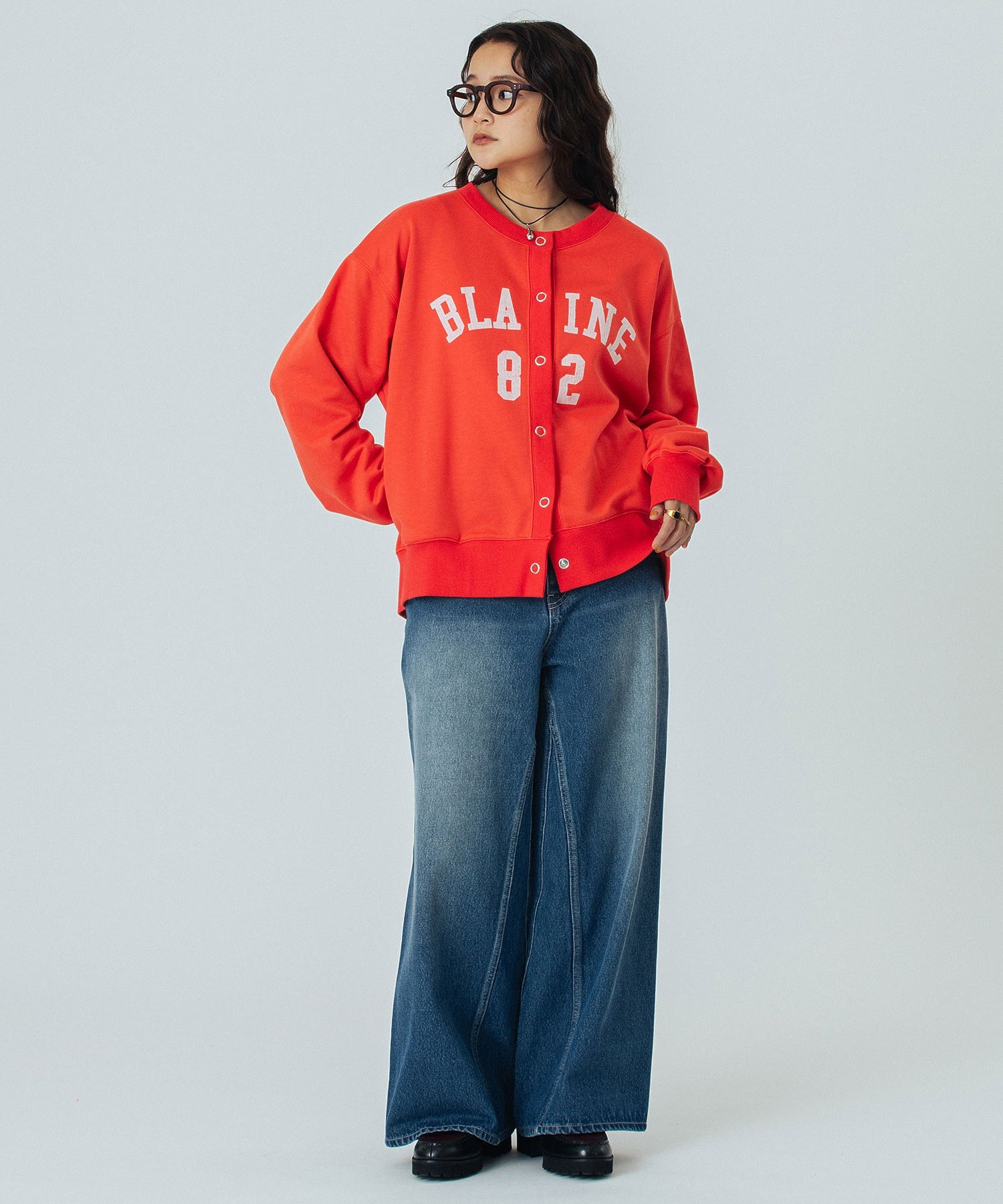 model:160cm 着用サイズ:S