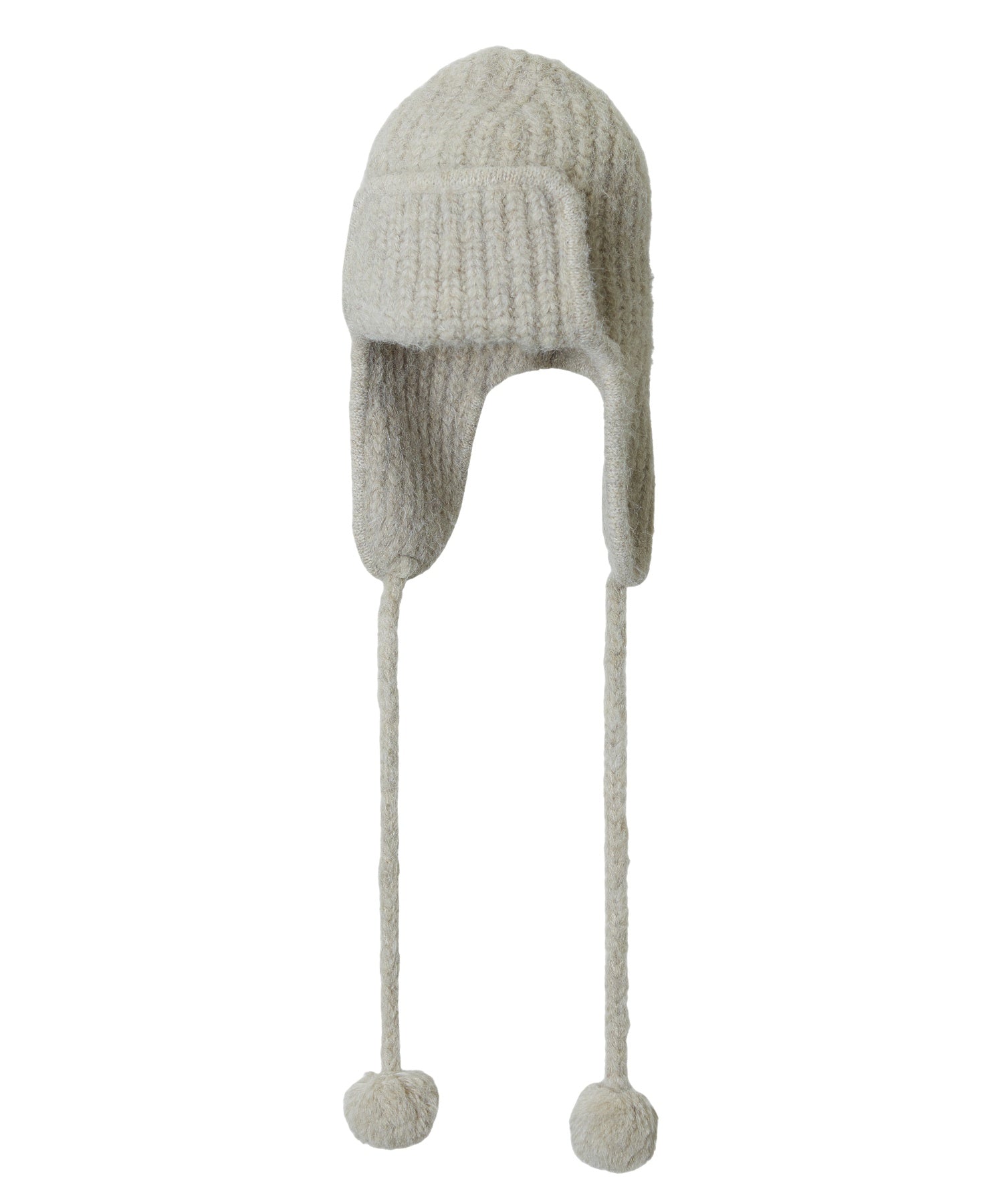 EAR FLAP KNIT CAP