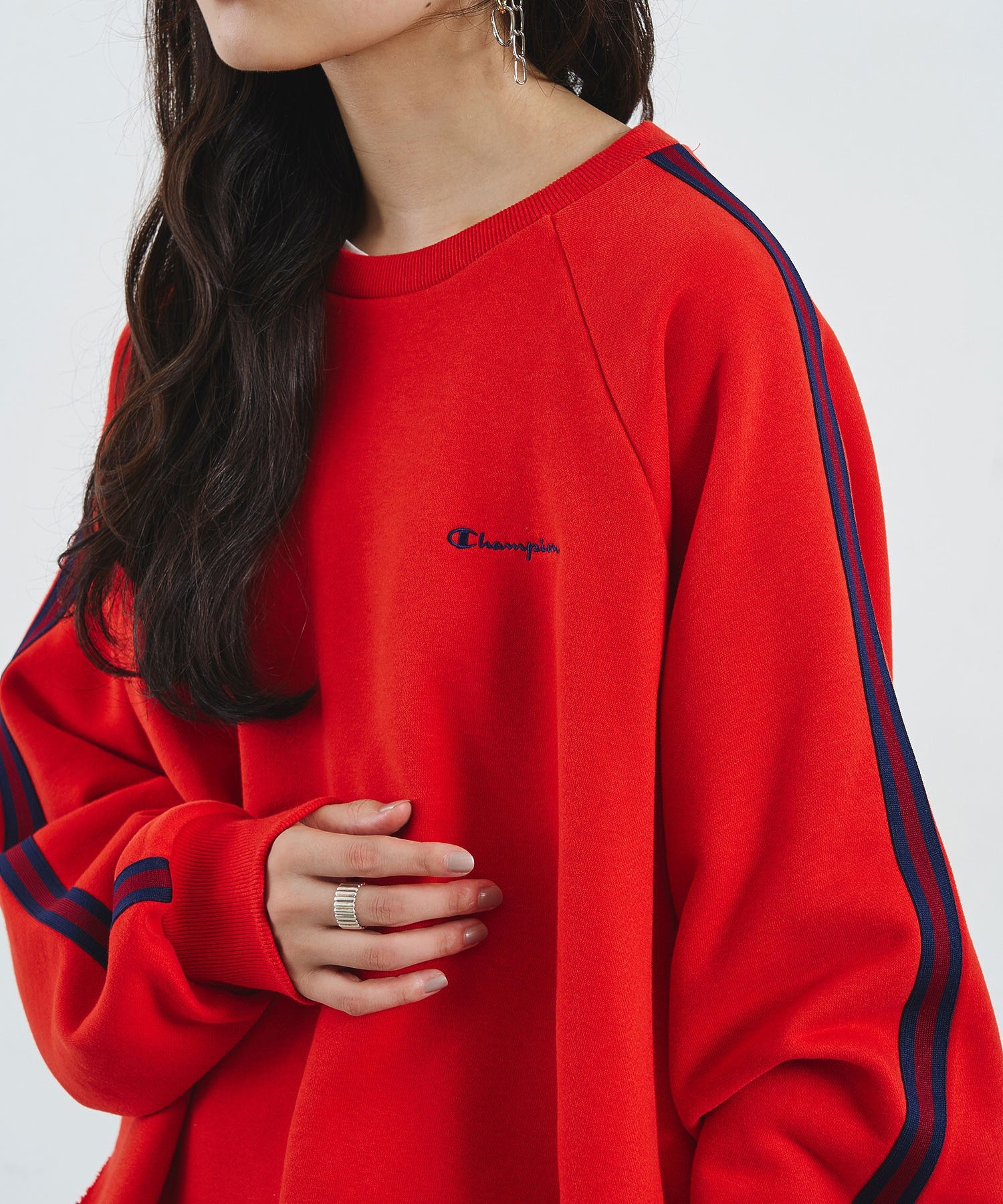 【Champion別注】SIDE LINE SWEAT