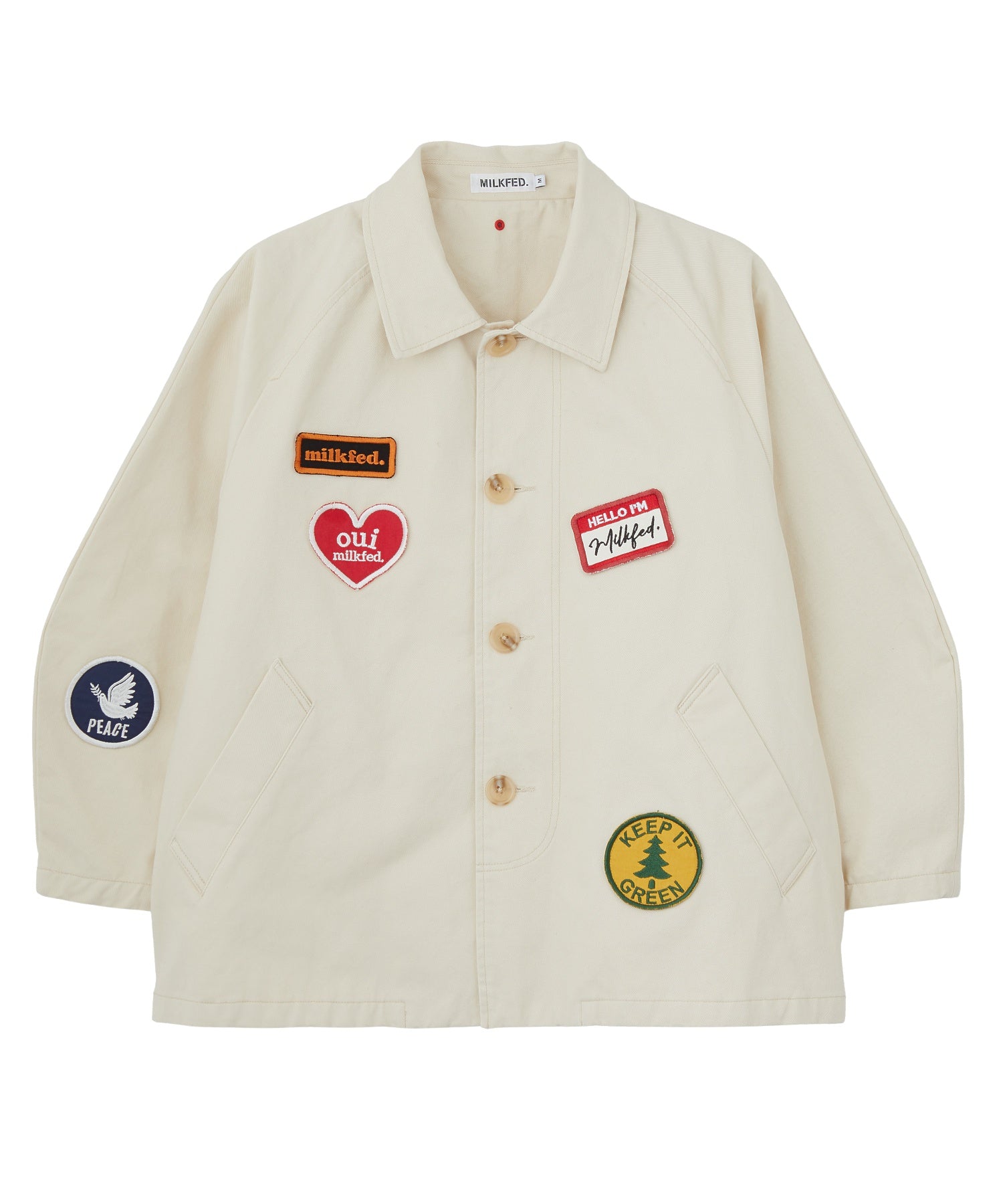 PATCH HOODED JACKET