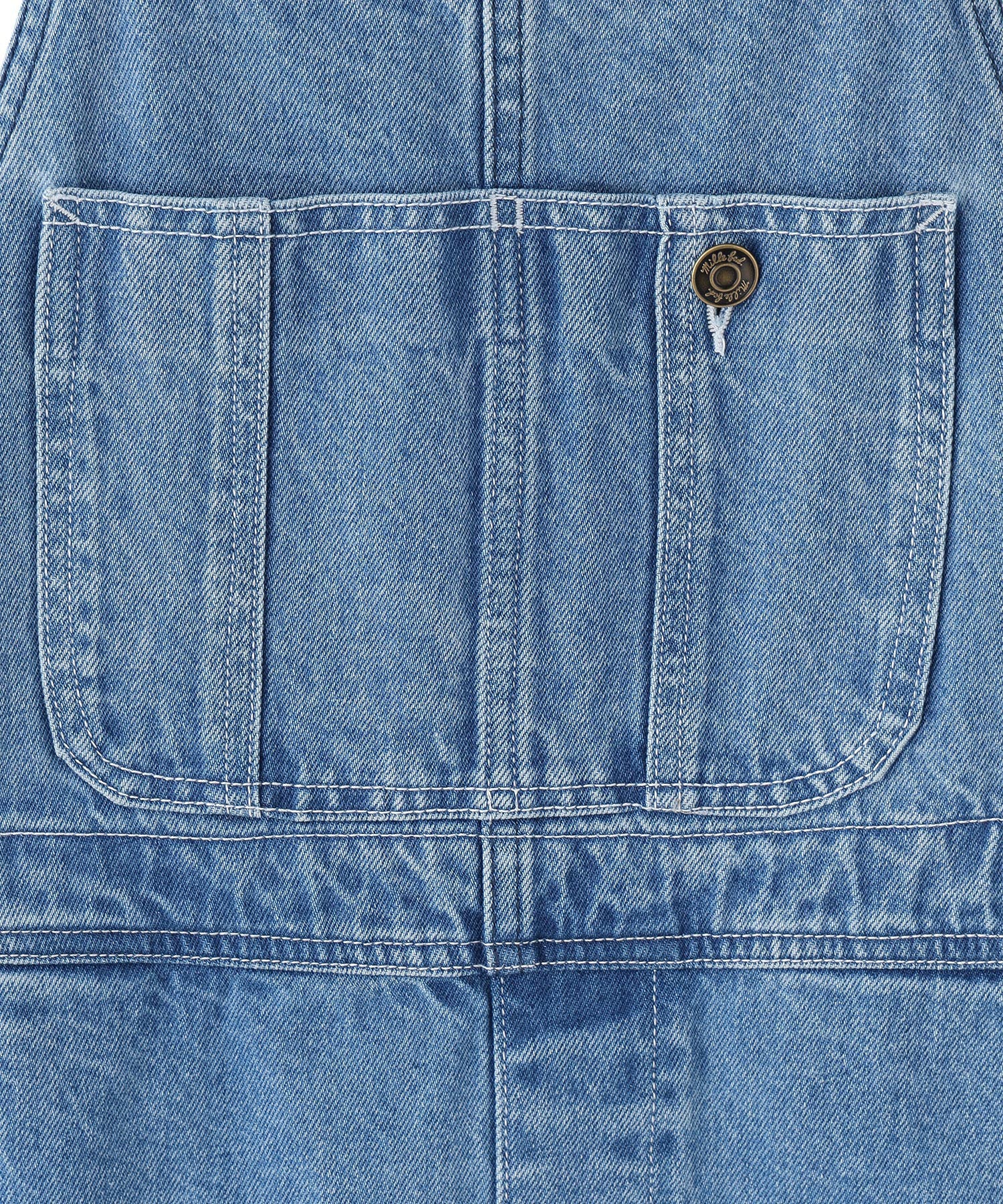 PATCH SALOPETTE SKIRT