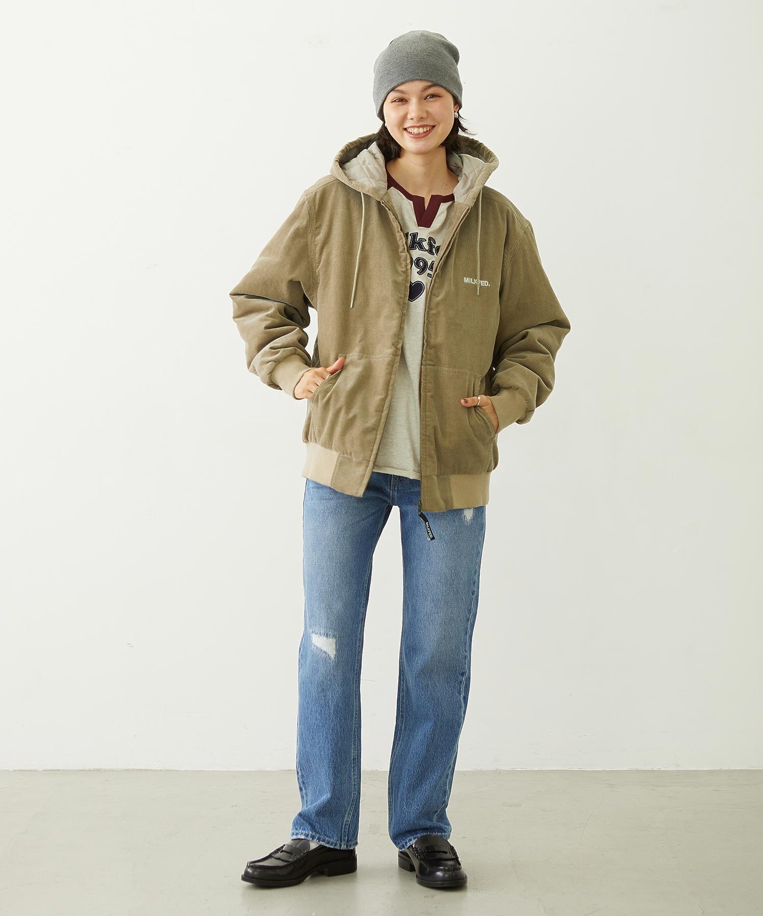 REVERSIBLE ICING KNIT CAP