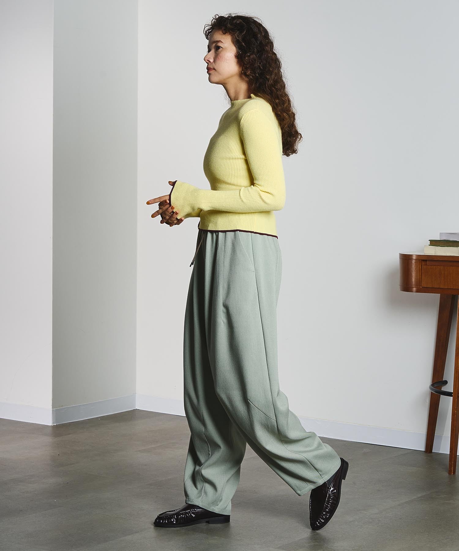 BASIC RIB KNIT TOP