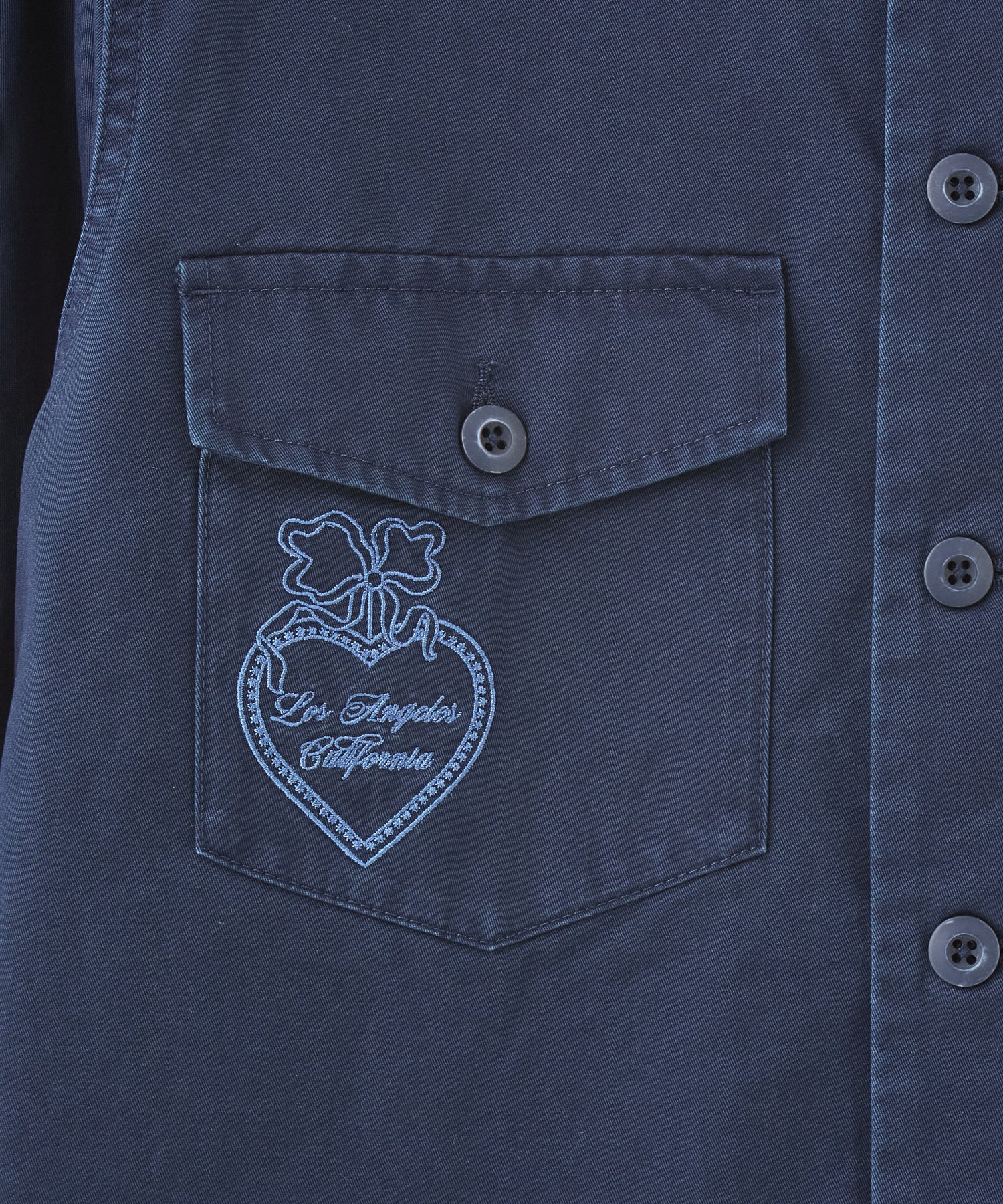 PATCHED UTILITY SHIRT