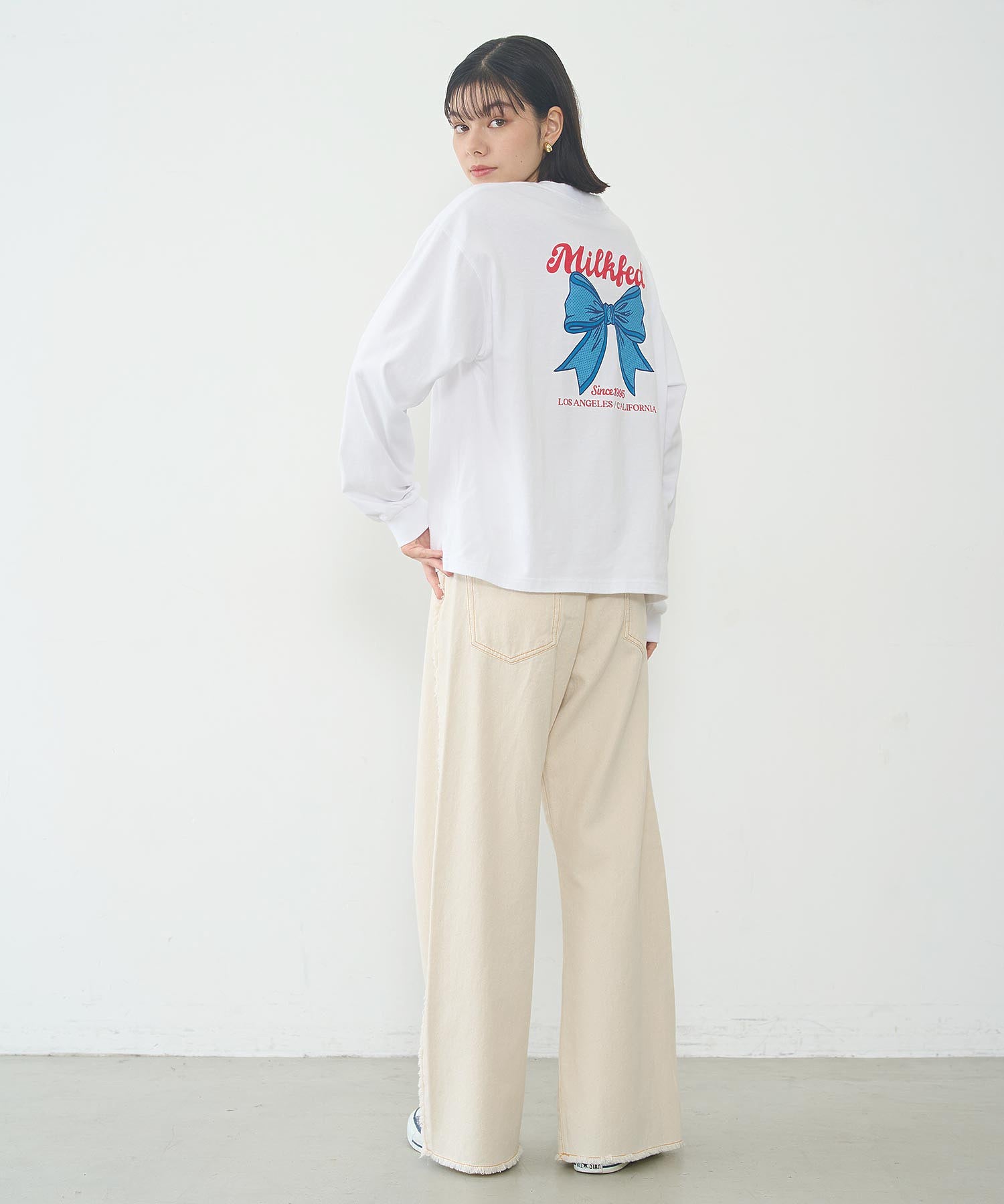 RIBBON WIDE L/S TEE