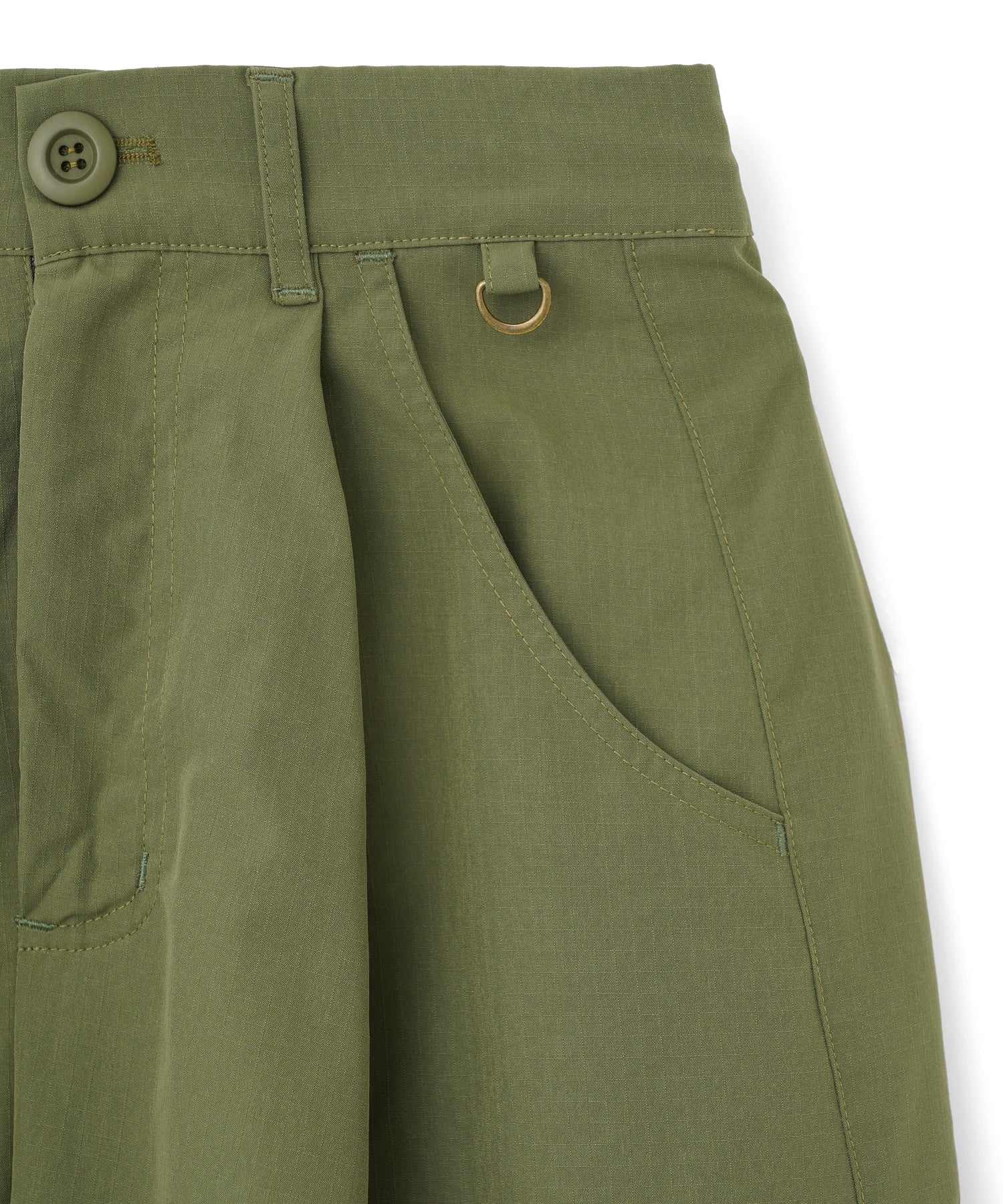 MILITARY WIDE LEG PANTS