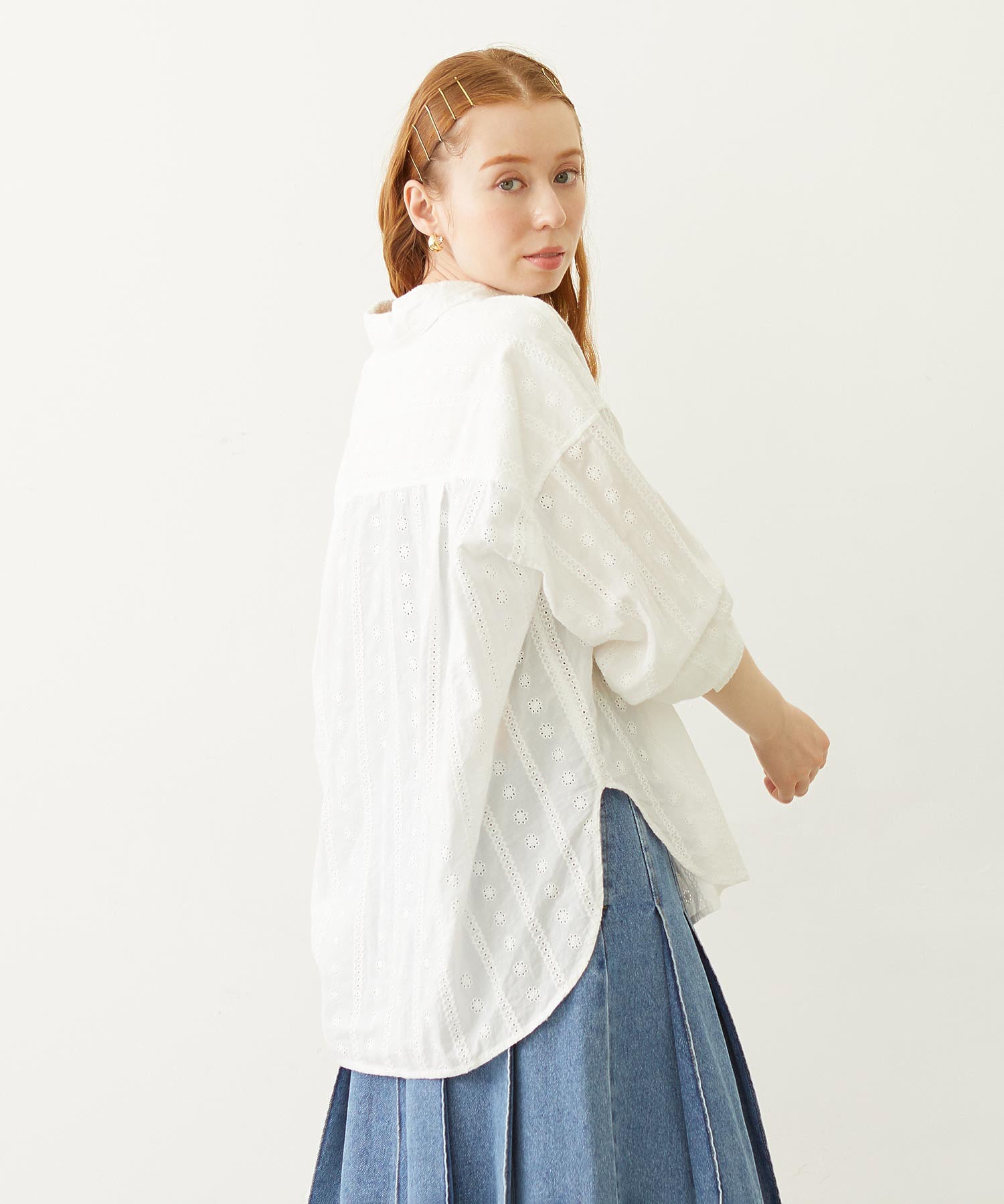 2WAY OVERSIZED SHIRT