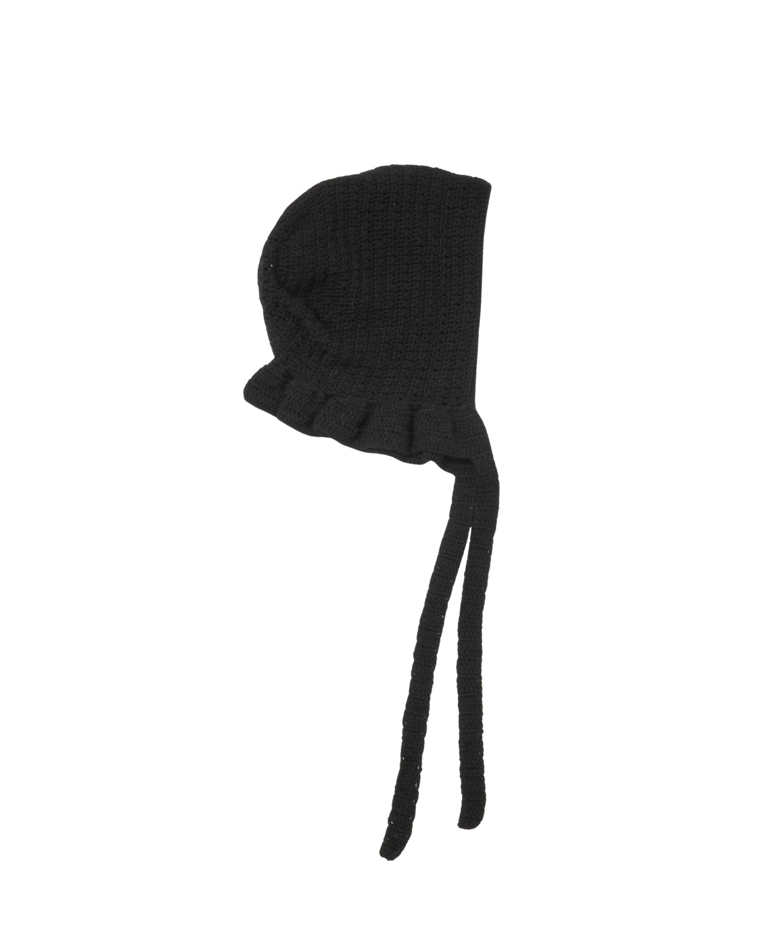 FRILL KNIT BONNET