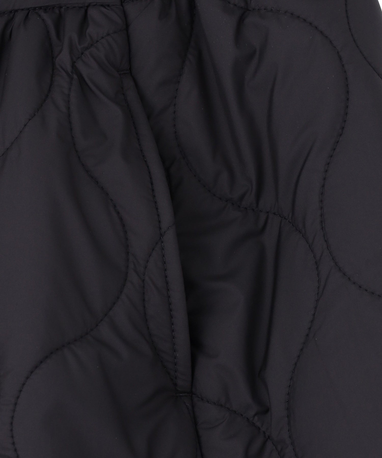 QUILTED FLARED SKIRT